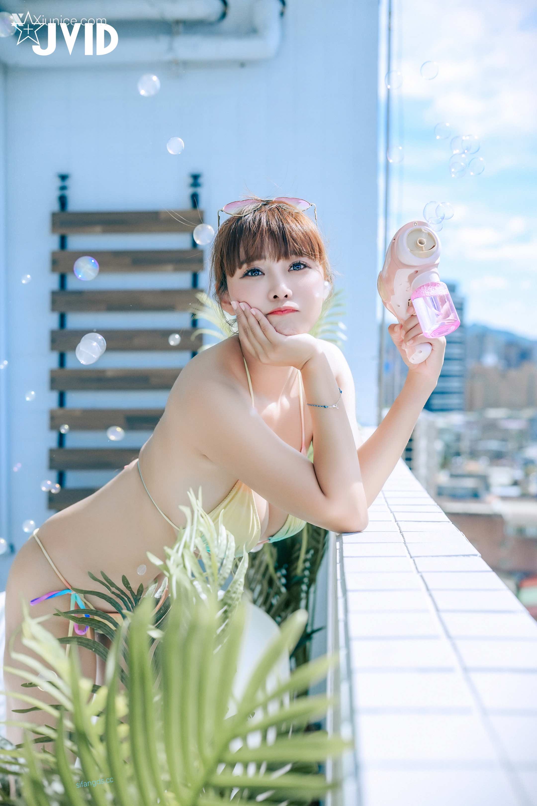 JVID – Lele 樂樂 – 去年大受好評的陽臺城市比基尼-樂樂應大家要求推出續集 第234张