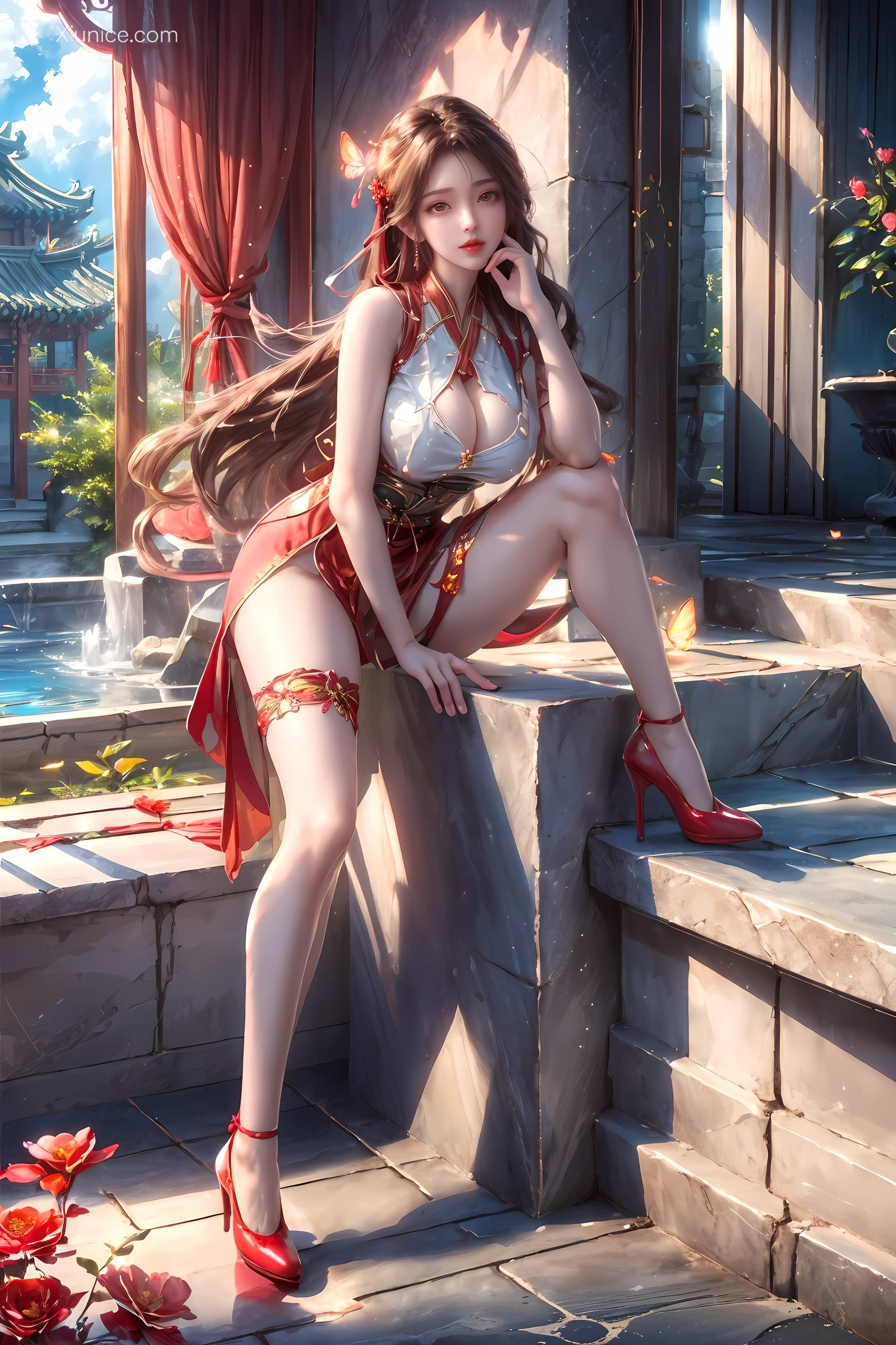AI Girl – 完美世界-火灵儿 火桑女 第2张