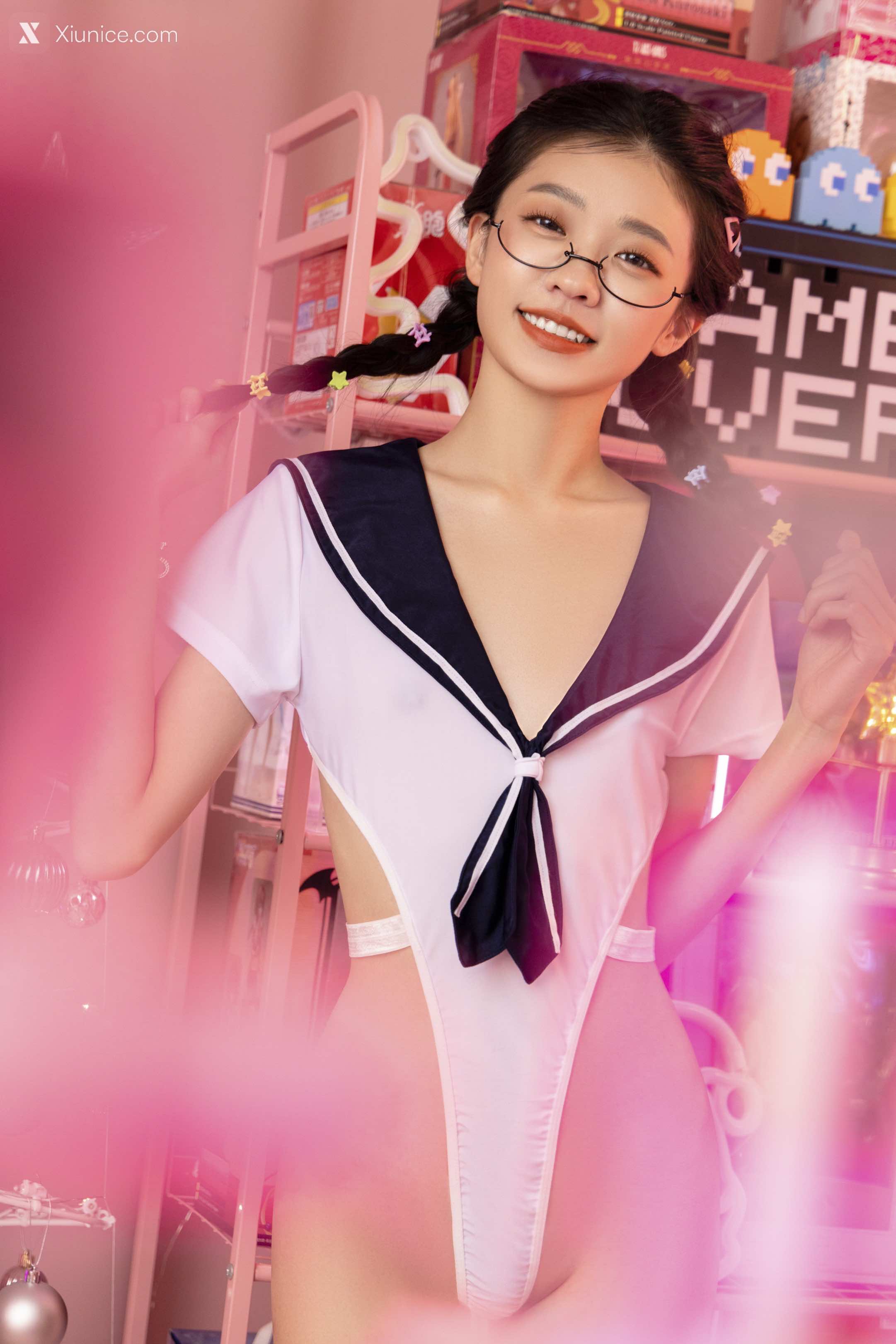 JVID – 妍妍 Angel – 电竞少女-超可愛微乳美少女-第一次的性感開發 第47张
