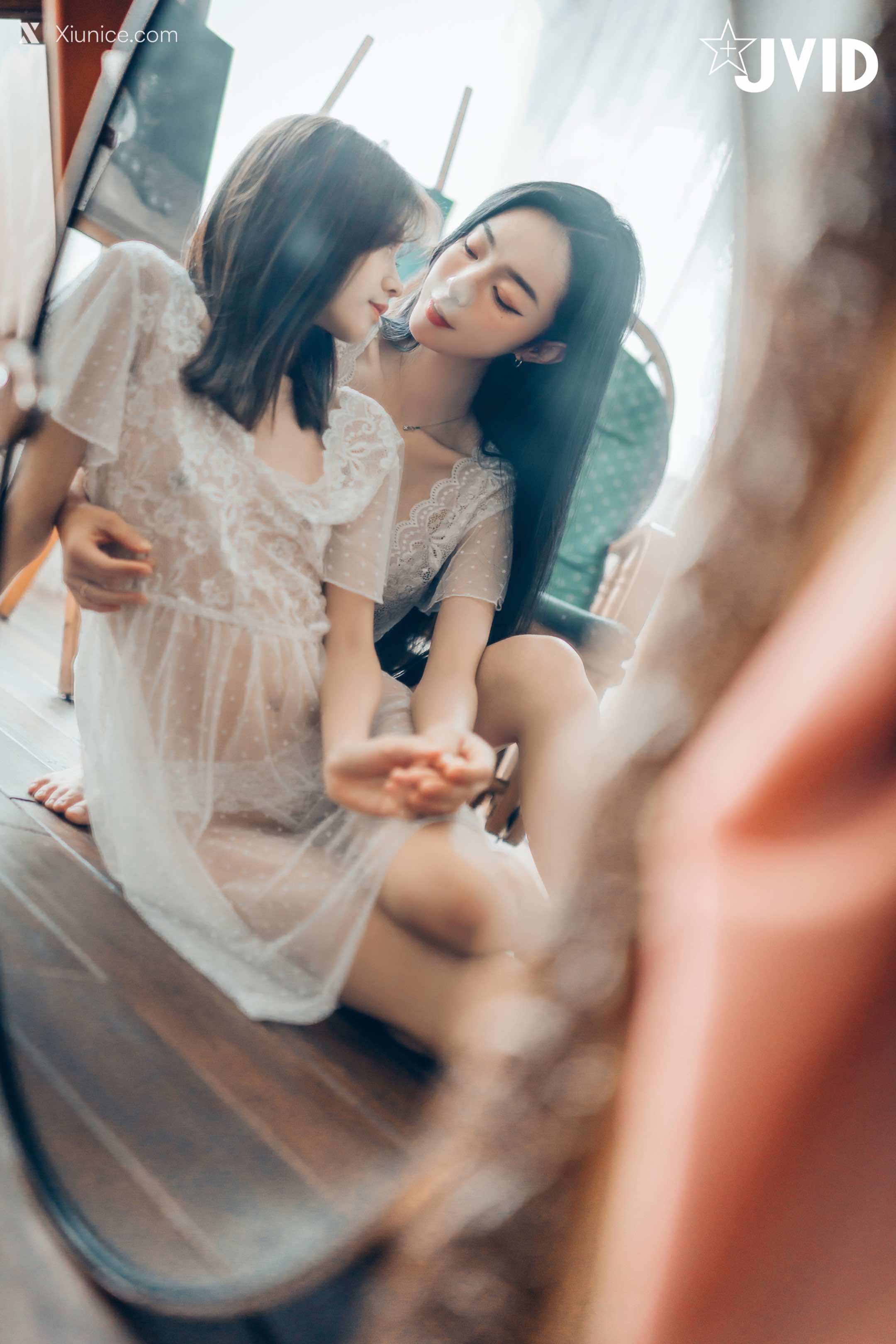JVID – 妍妍 Angel & 飘飘 – 百合花神の美少女-最色色嘗試-辰辰特別客串！色色最大突破 第18张