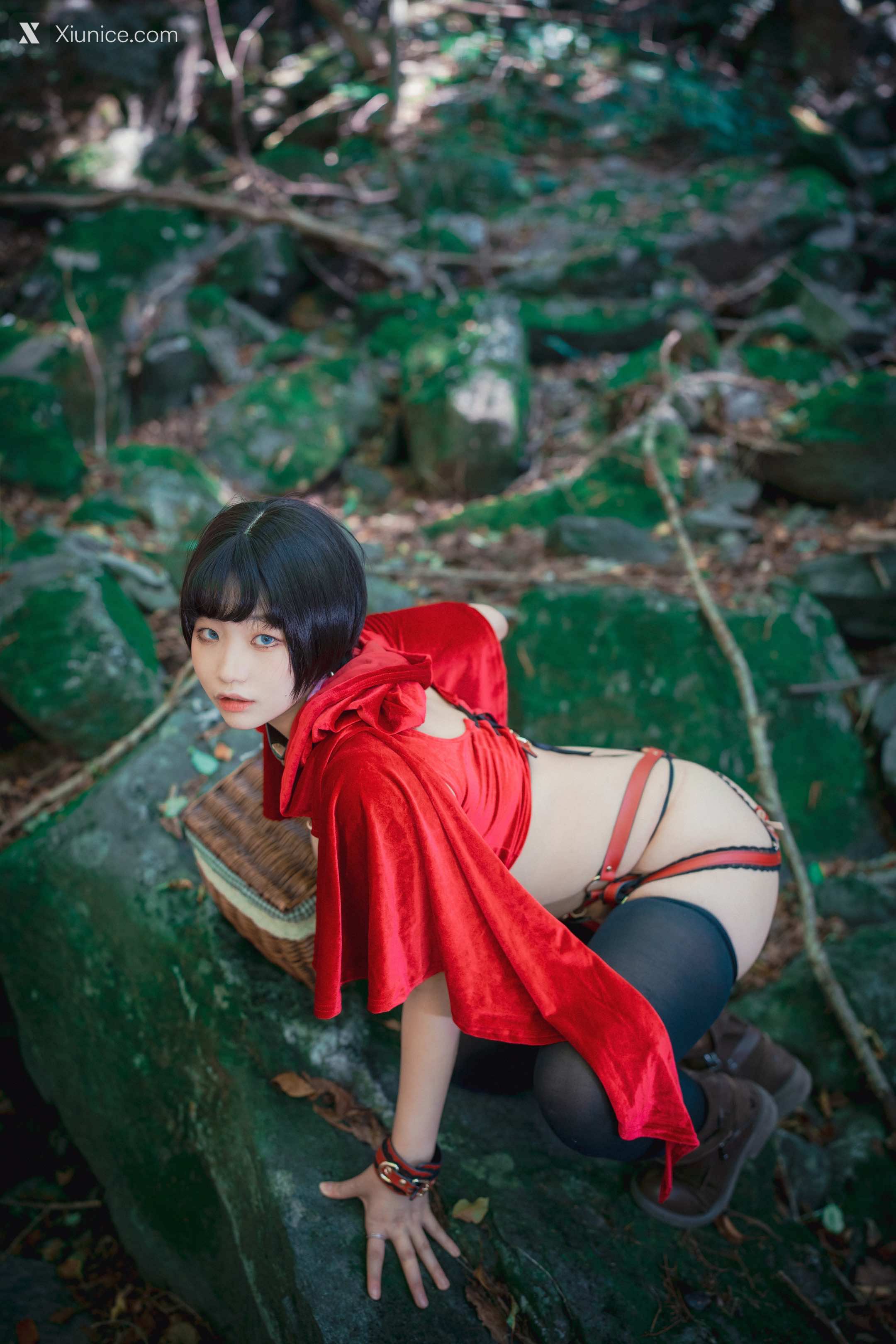 DJAWA Photo – Mimmi (밈미) – Naughty Red Hiring Hood 第32张
