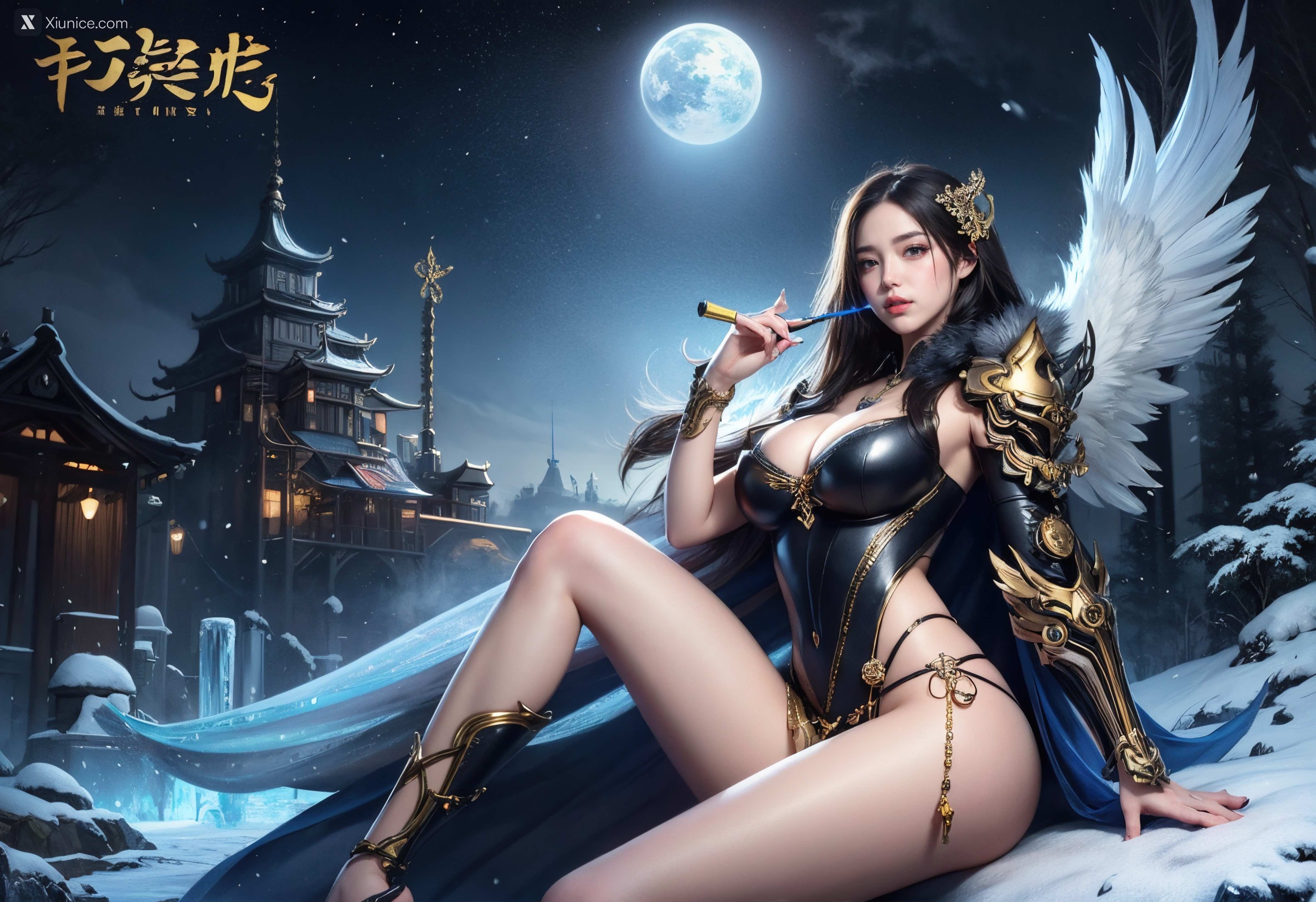 AI Girl – 剑灵风格【墨迹】 第50张