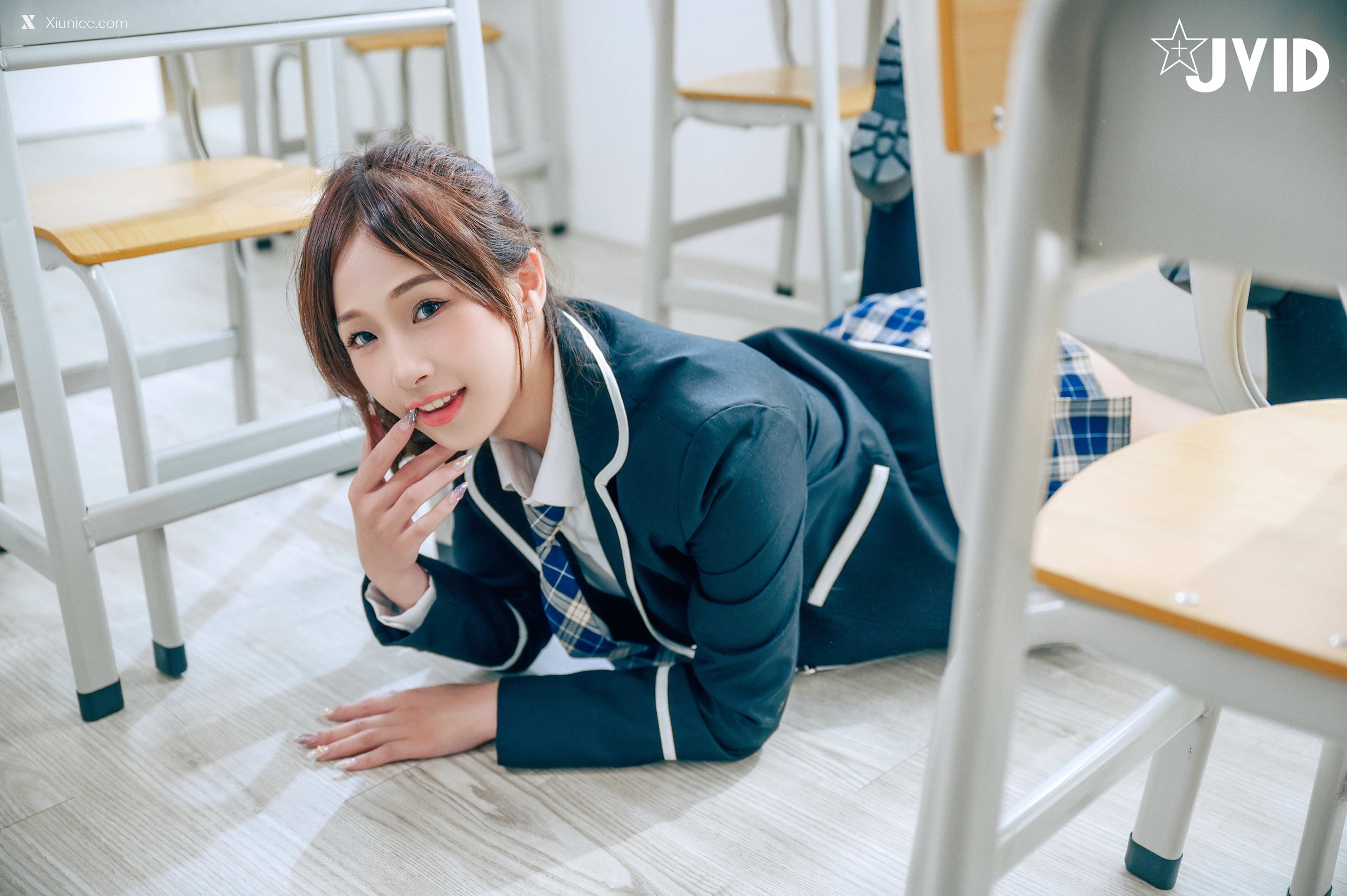 JVID – 婕咪 Juice – 下课后在教室色色被老师发现 第78张
