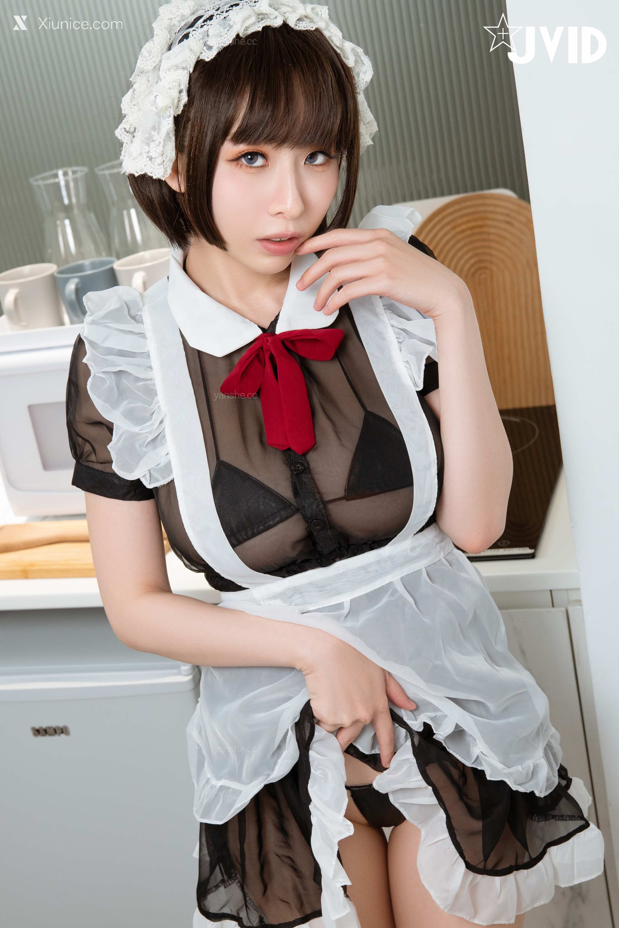 JVID – 黎菲兒 – 《元宇宙》-巨乳女仆，挑逗版 第30张