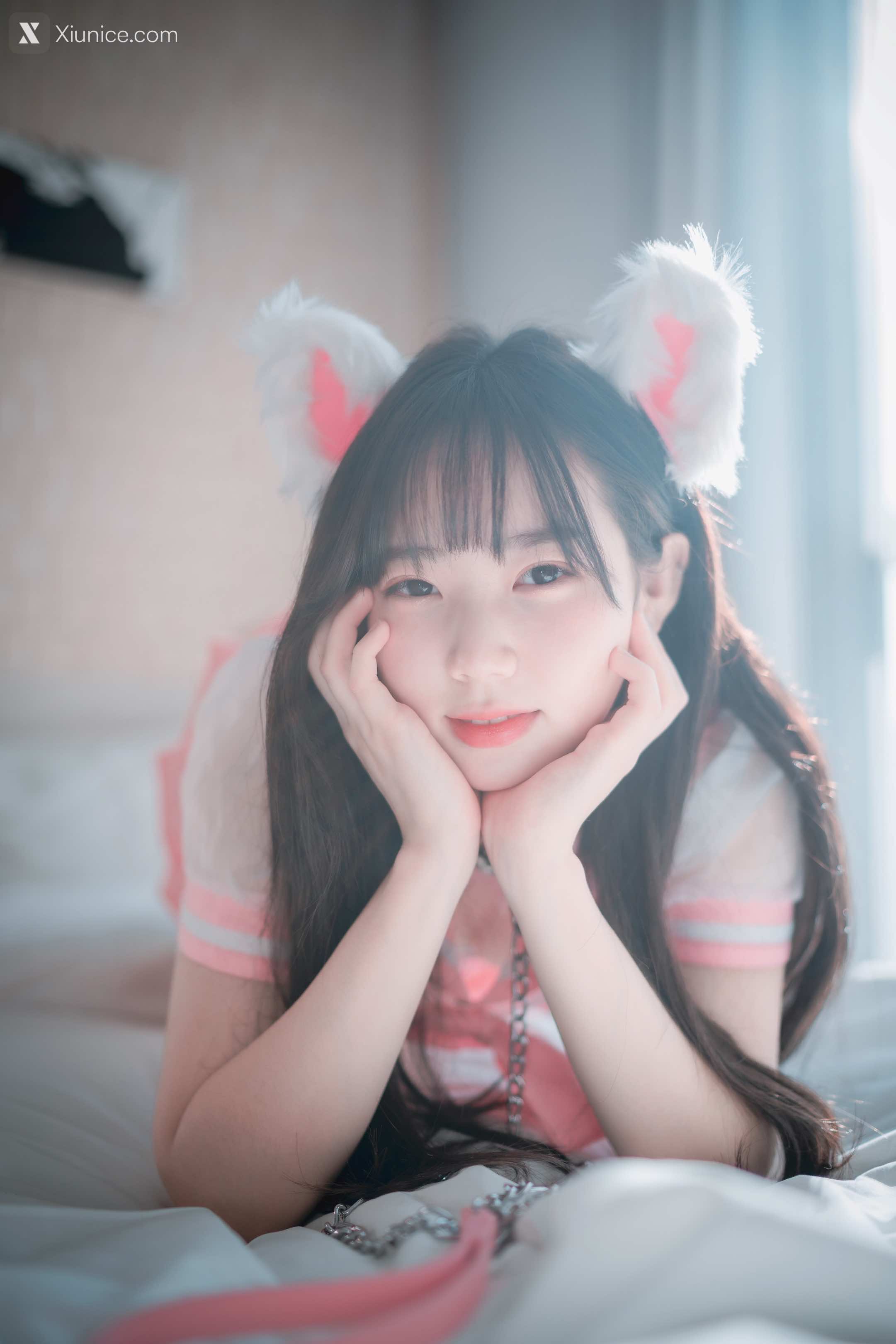 DJAWA Photo – Myu_a_ (뮤아) – Catgirl in Pink 第25张