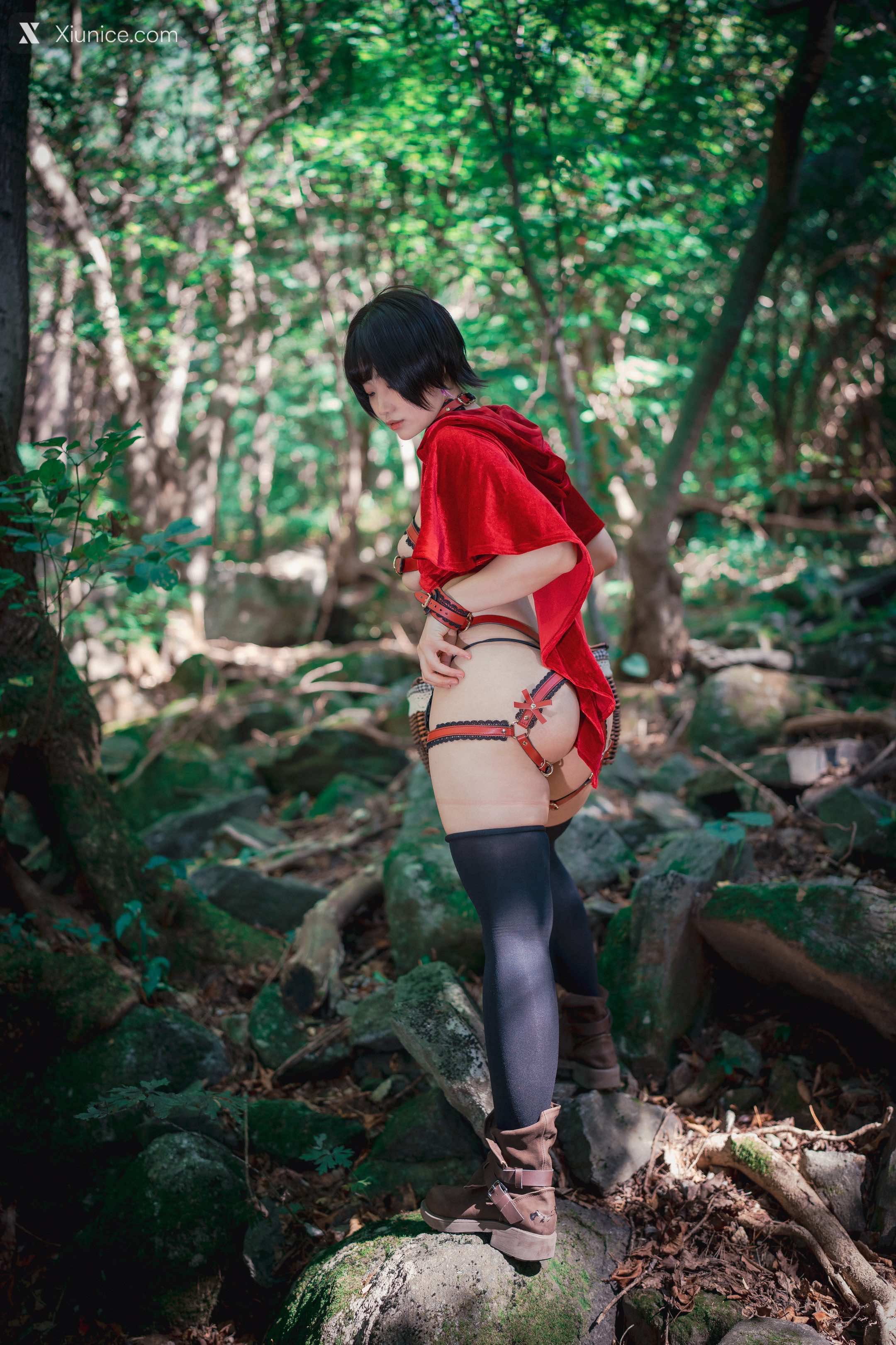 DJAWA Photo – Mimmi (밈미) – Naughty Red Hiring Hood 第20张