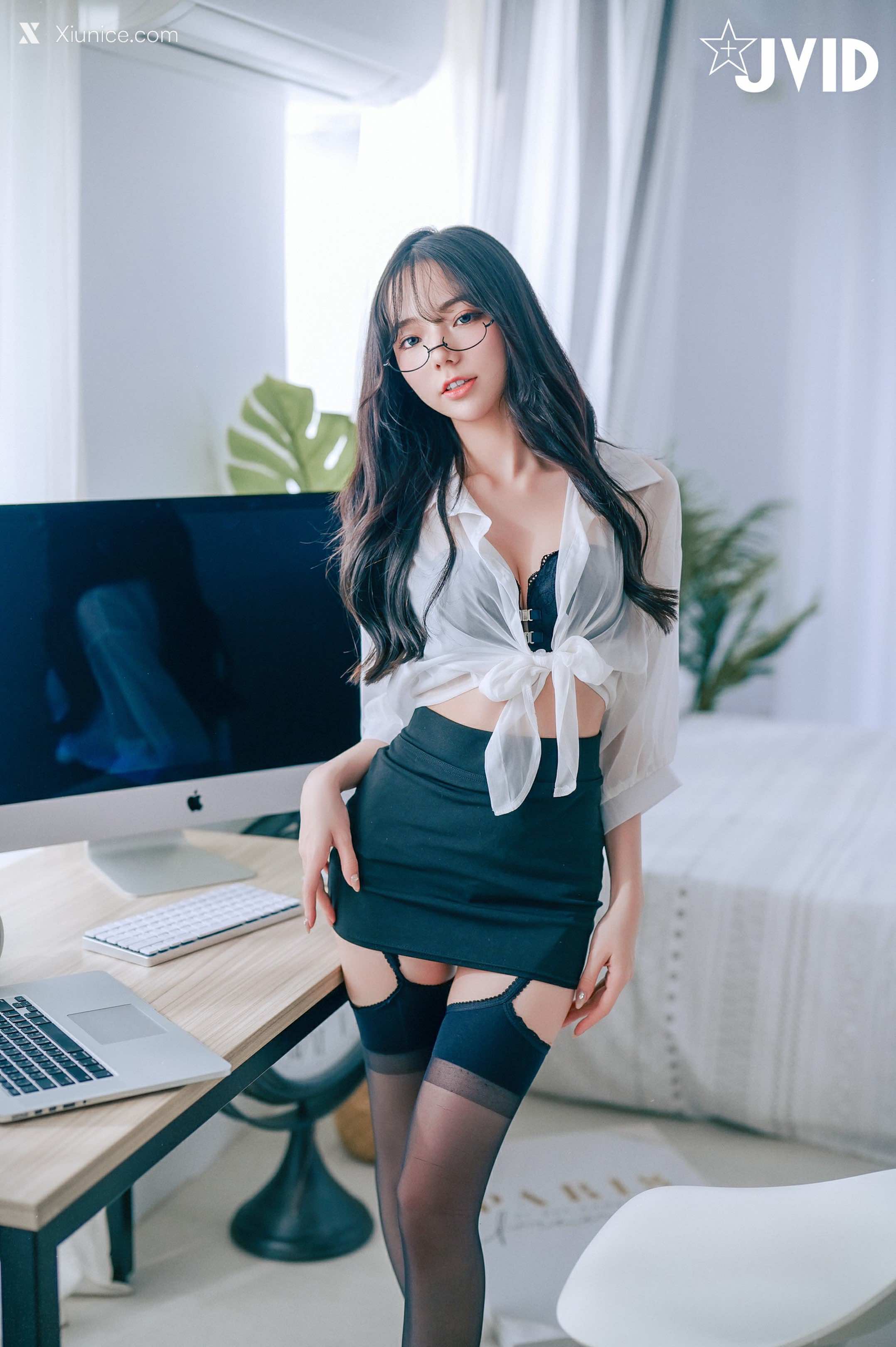 JVID – 啾啾-淫欲小秘書 第91张