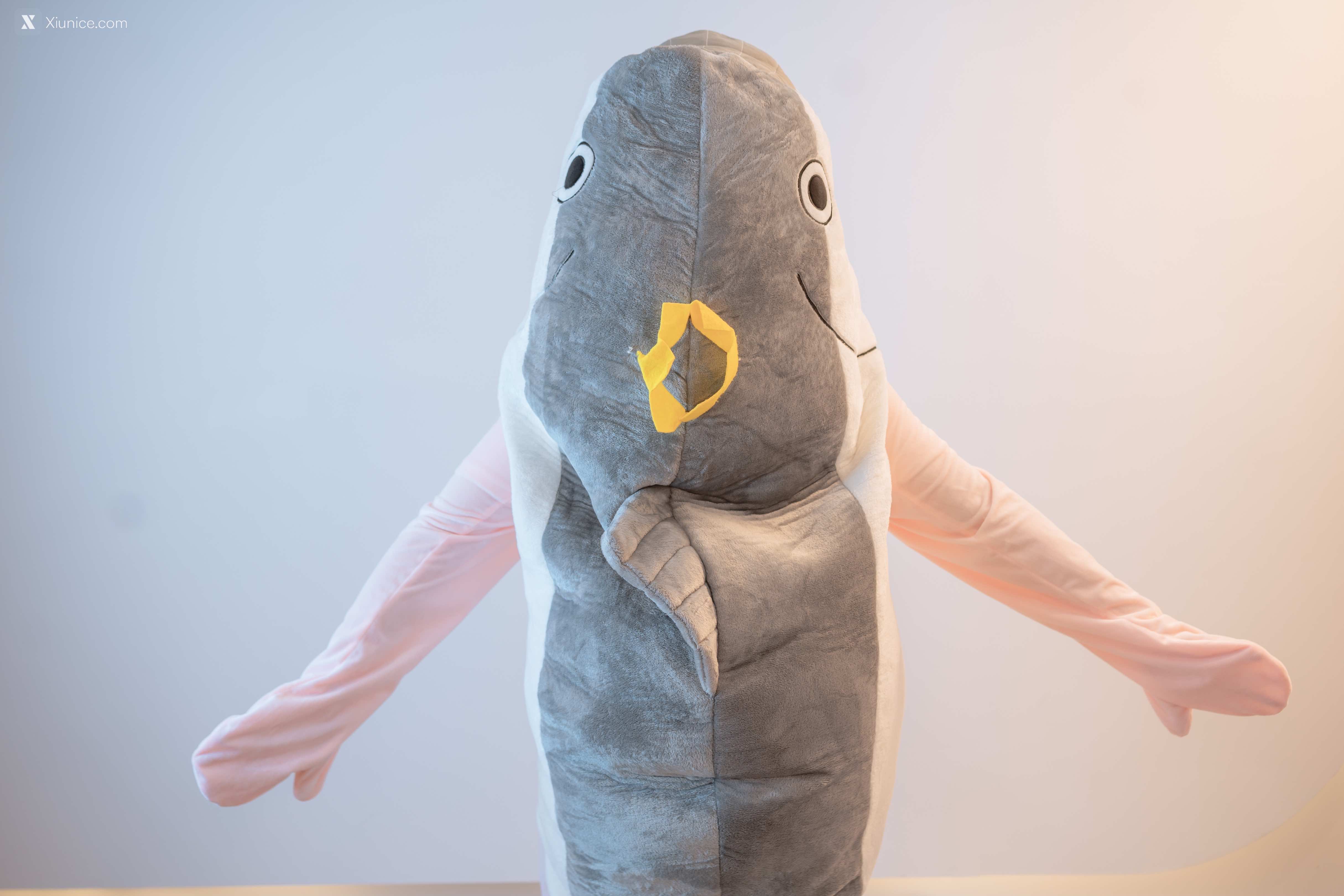 Coser@爆机少女喵小吉 (Nekokoyoshi) 超合金 Naked Fish Suit 第62张