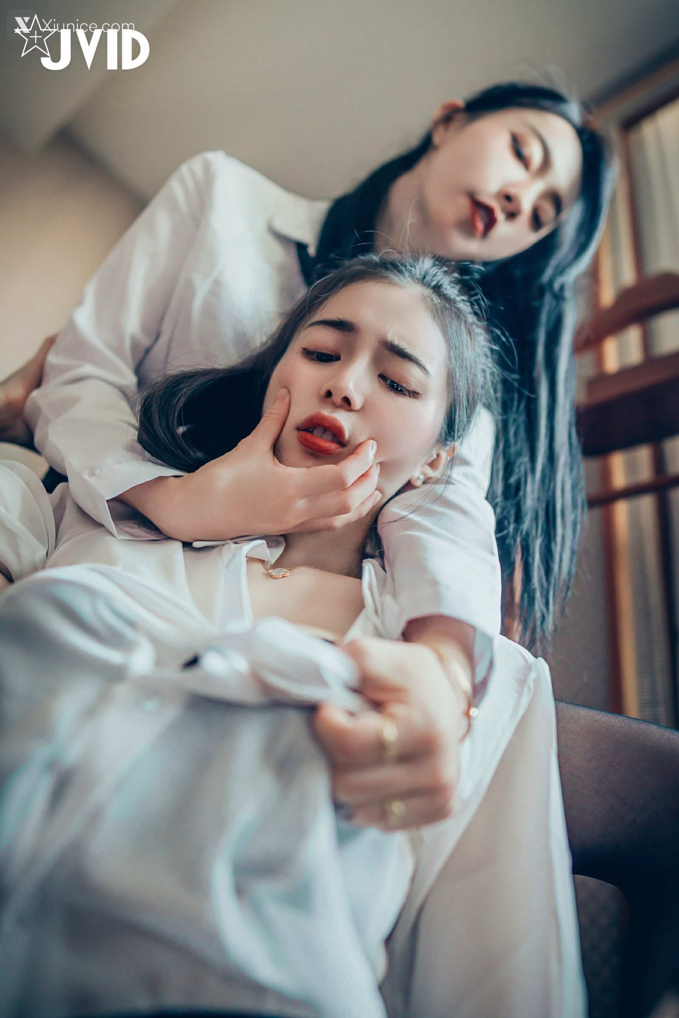JVID – 飘&辰辰 – 磨豆腐口交愛撫騎乘 第53张