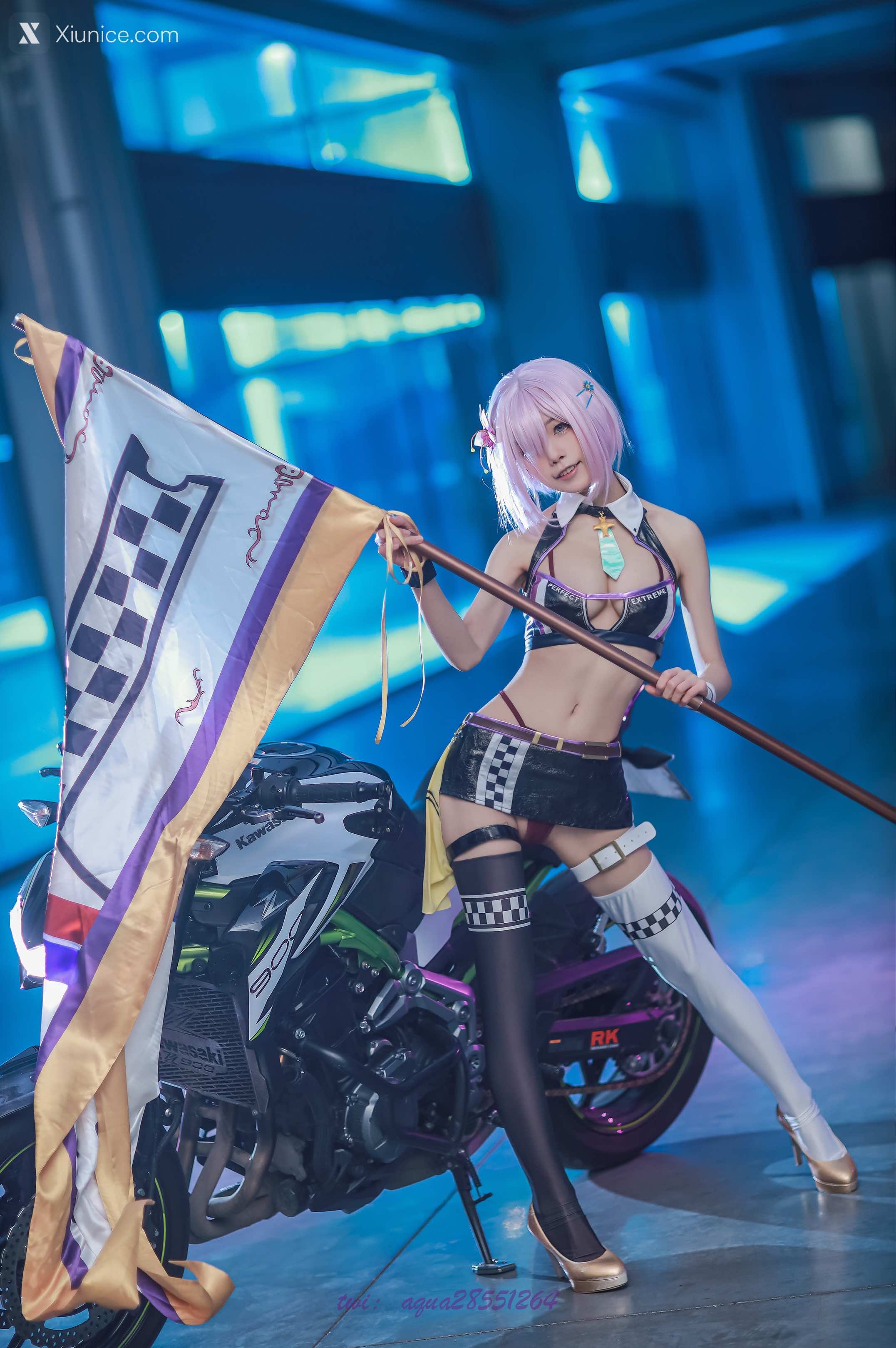 Coser@水淼Aqua – Vol.104 玛修 同人机车装 第19张