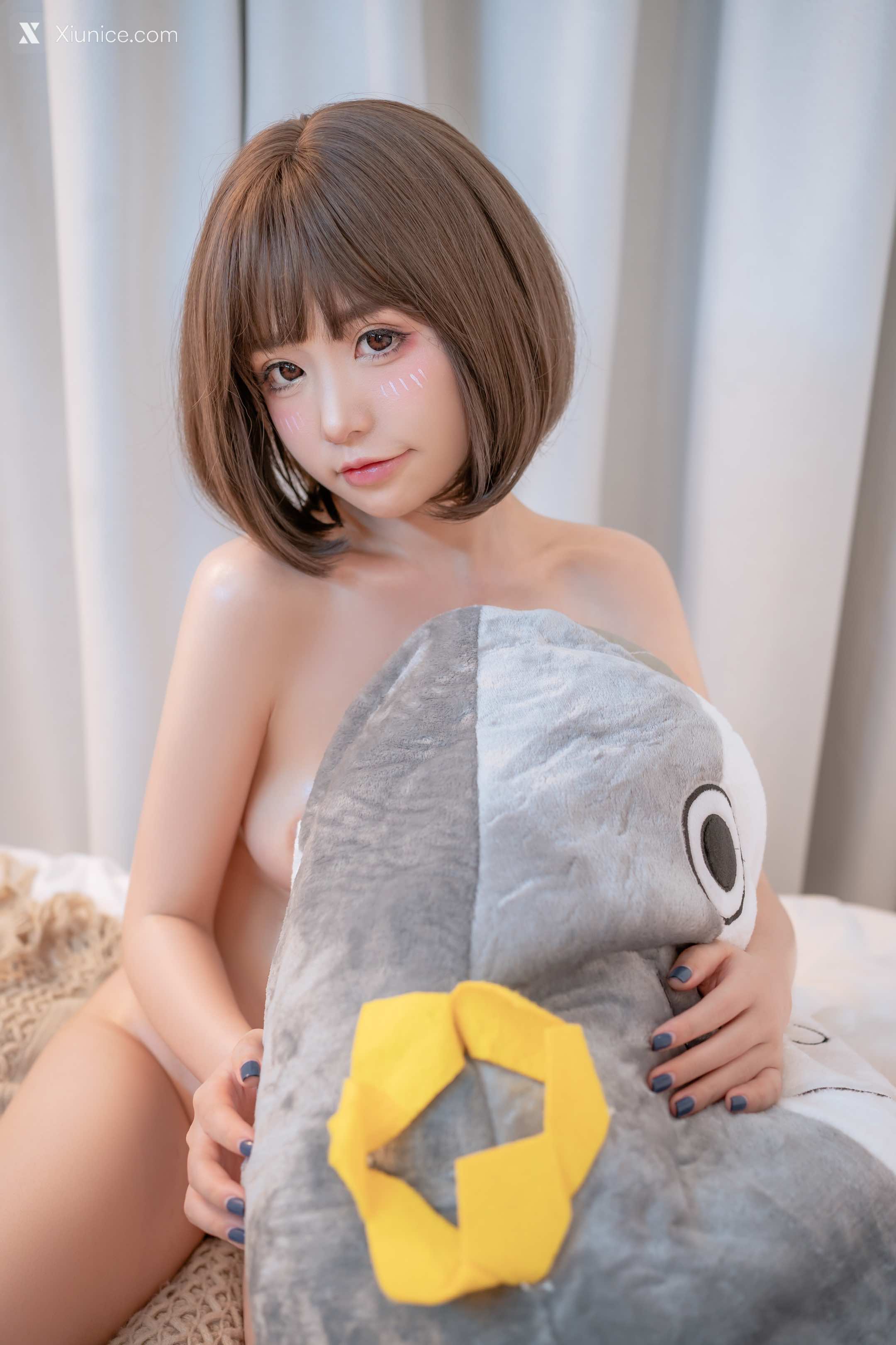 Coser@爆机少女喵小吉 (Nekokoyoshi) 超合金 Naked Fish Suit 第19张