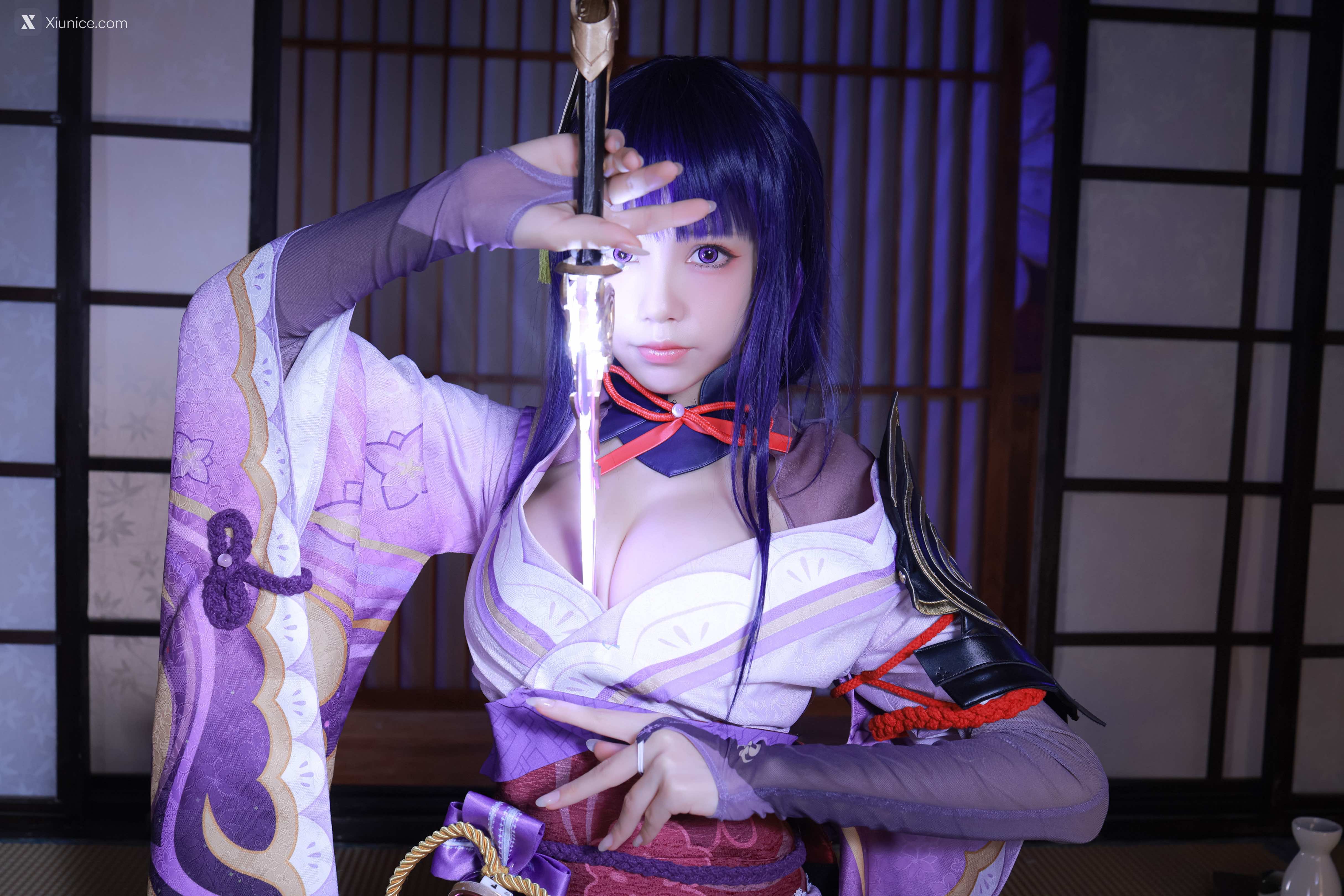 Coser@水淼Aqua – Vol.110 雷电将军 第29张