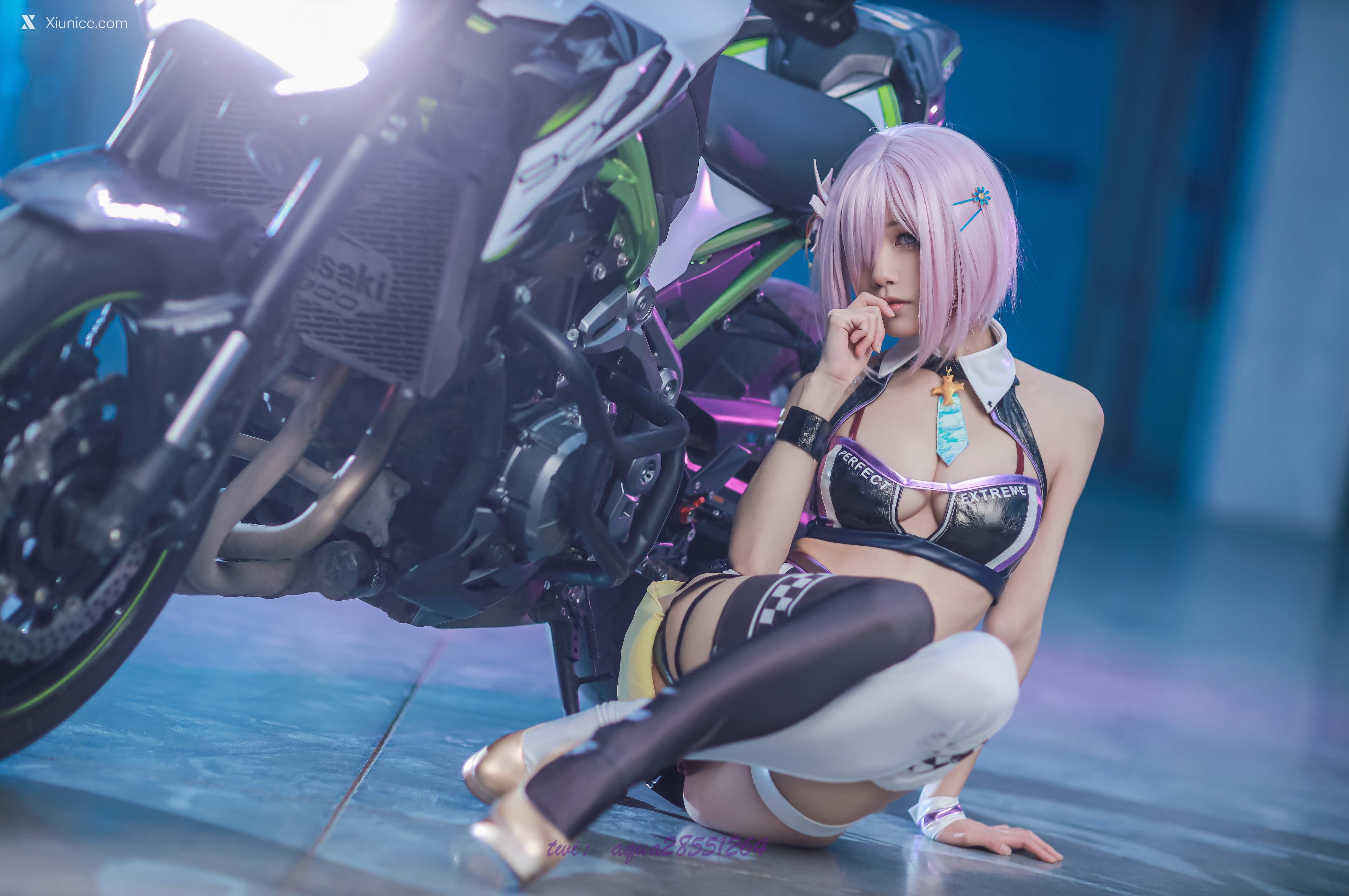 Coser@水淼Aqua – Vol.104 玛修 同人机车装 第25张