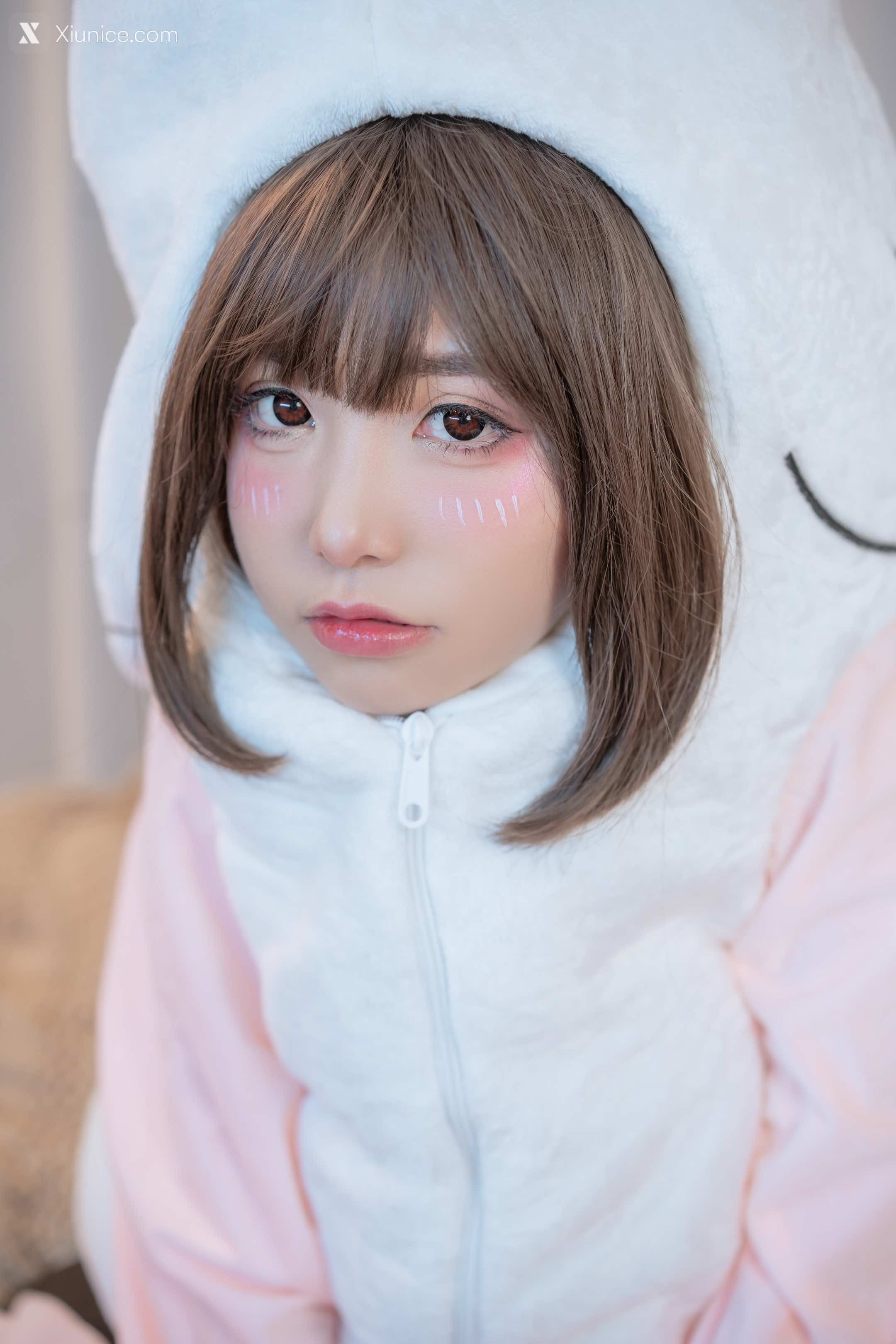 Coser@爆机少女喵小吉 (Nekokoyoshi) 超合金 Naked Fish Suit 第4张