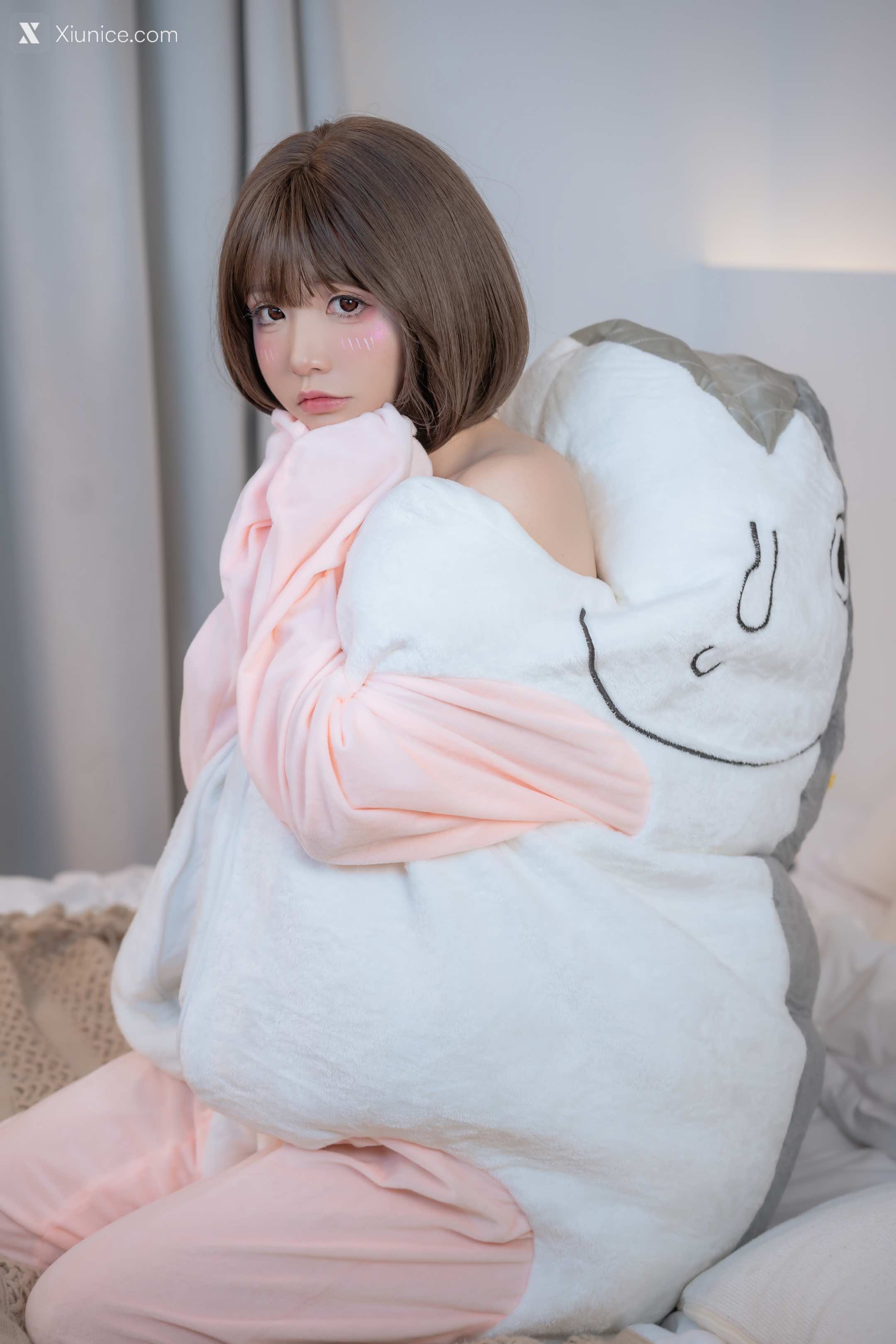 Coser@爆机少女喵小吉 (Nekokoyoshi) 超合金 Naked Fish Suit 第50张