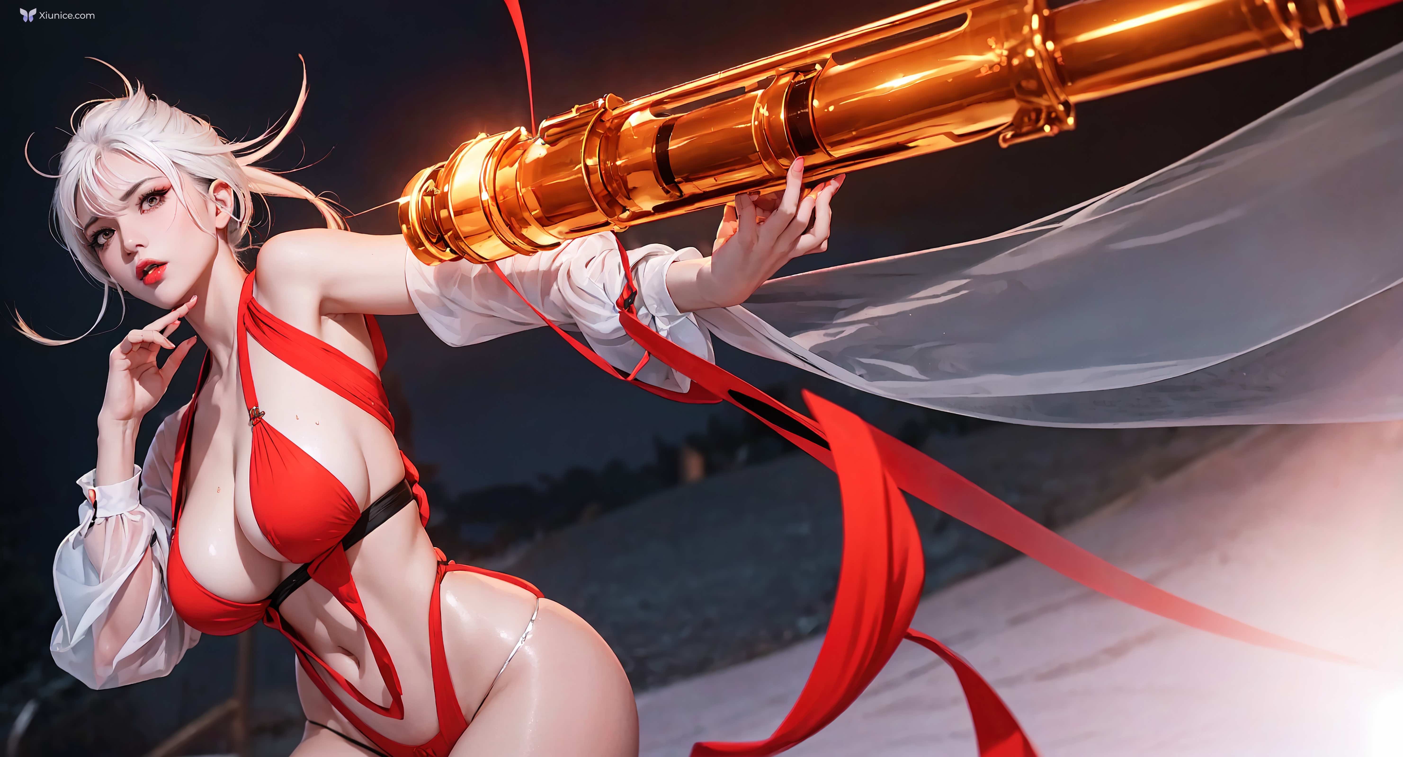 AI Girl 赛博少女墨迹 第132张