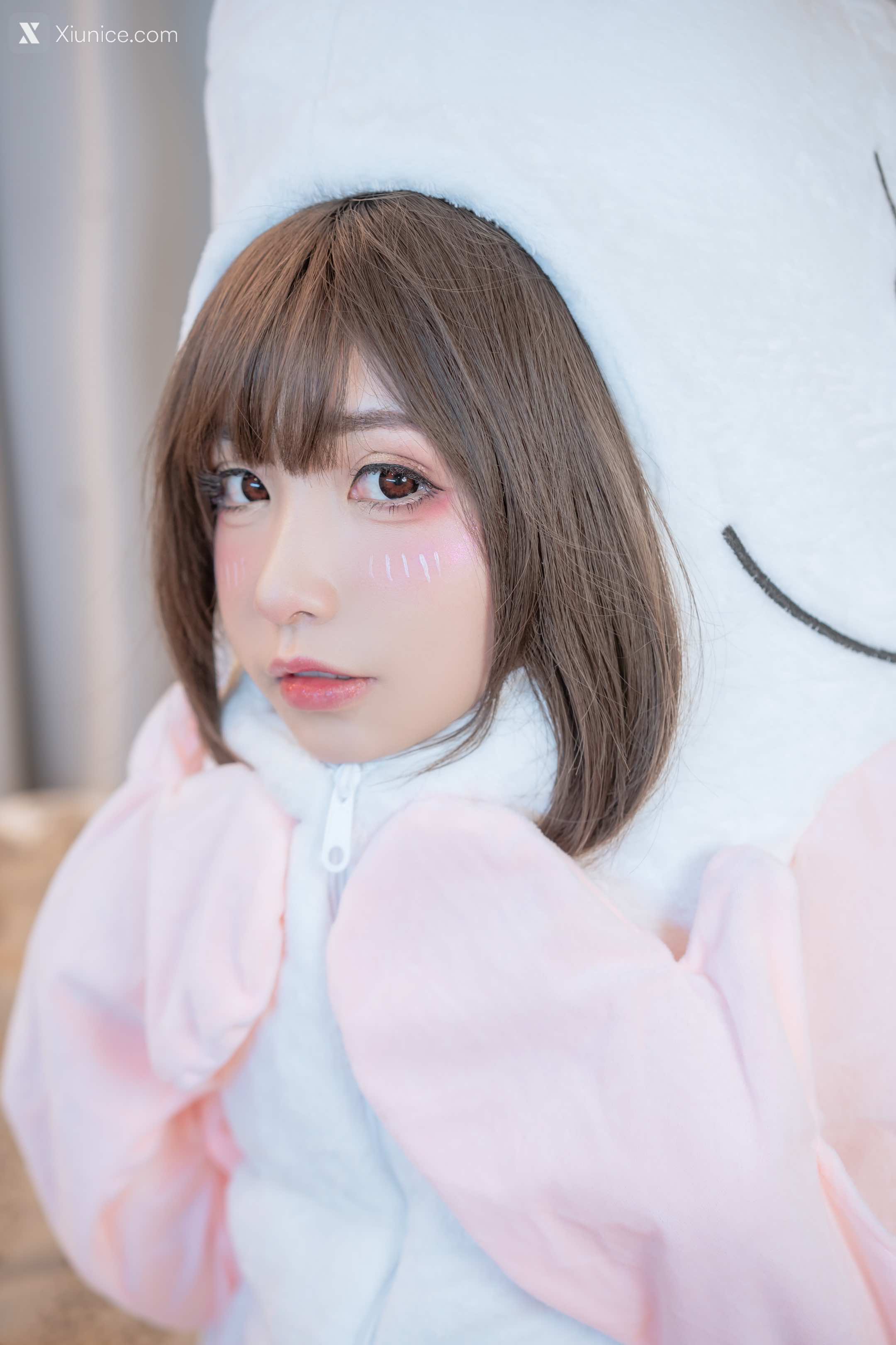 Coser@爆机少女喵小吉 (Nekokoyoshi) 超合金 Naked Fish Suit 第3张