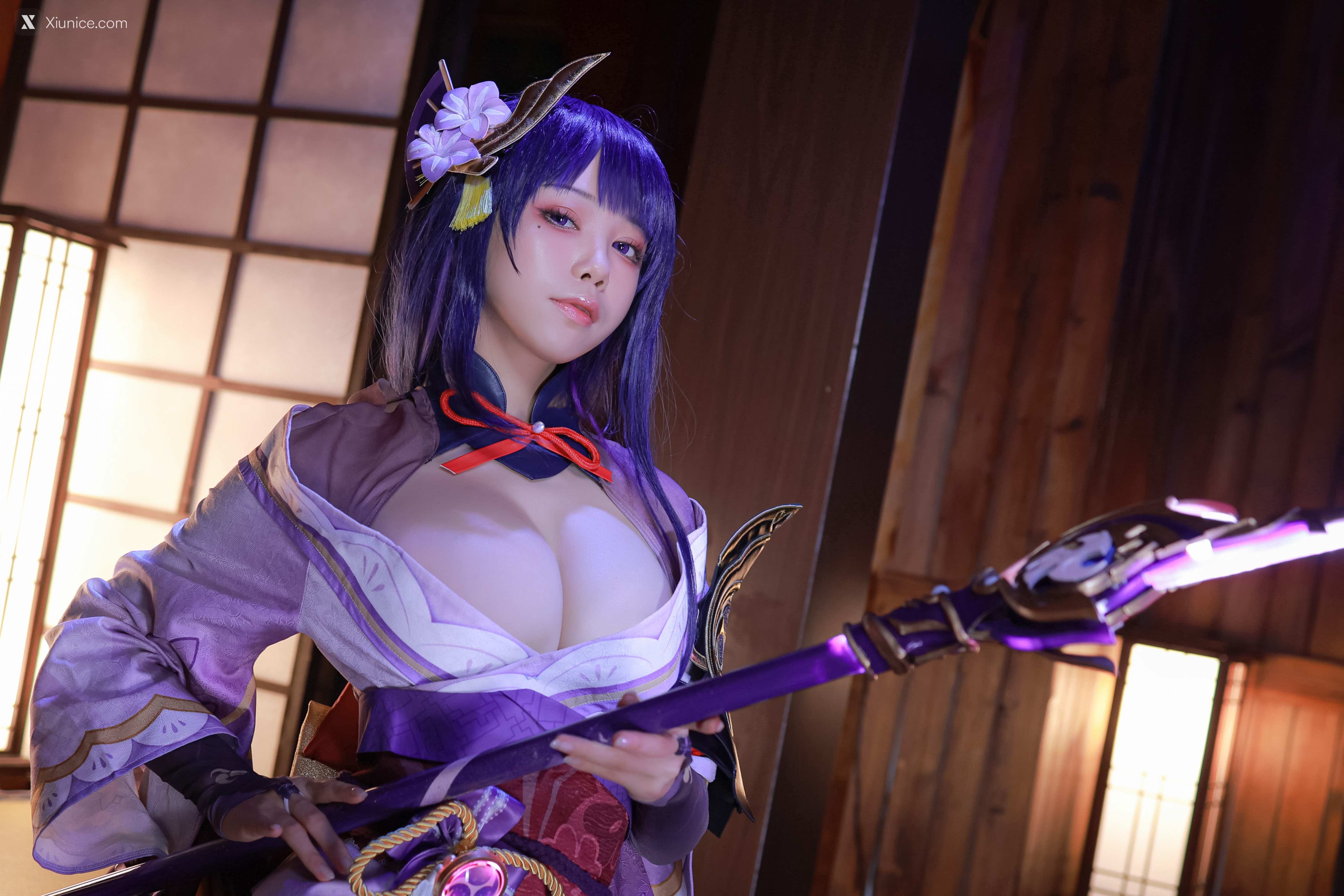 Coser@水淼Aqua – Vol.110 雷电将军 第34张