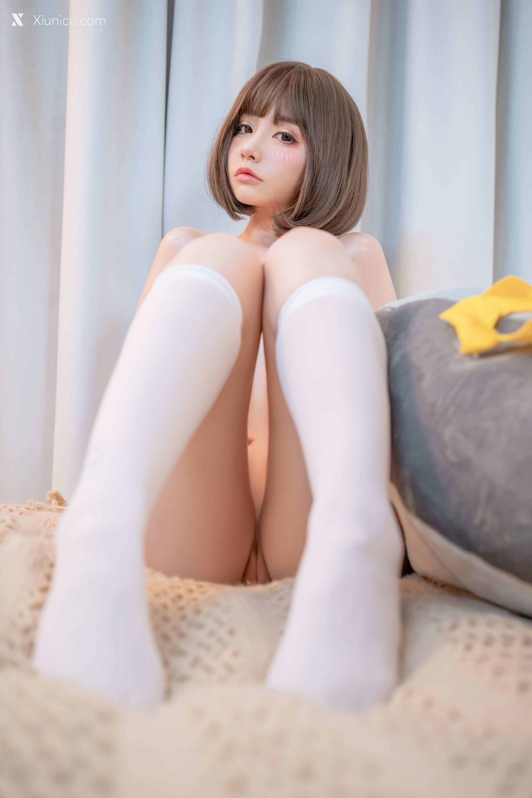 Coser@爆机少女喵小吉 (Nekokoyoshi) 超合金 Naked Fish Suit 第21张