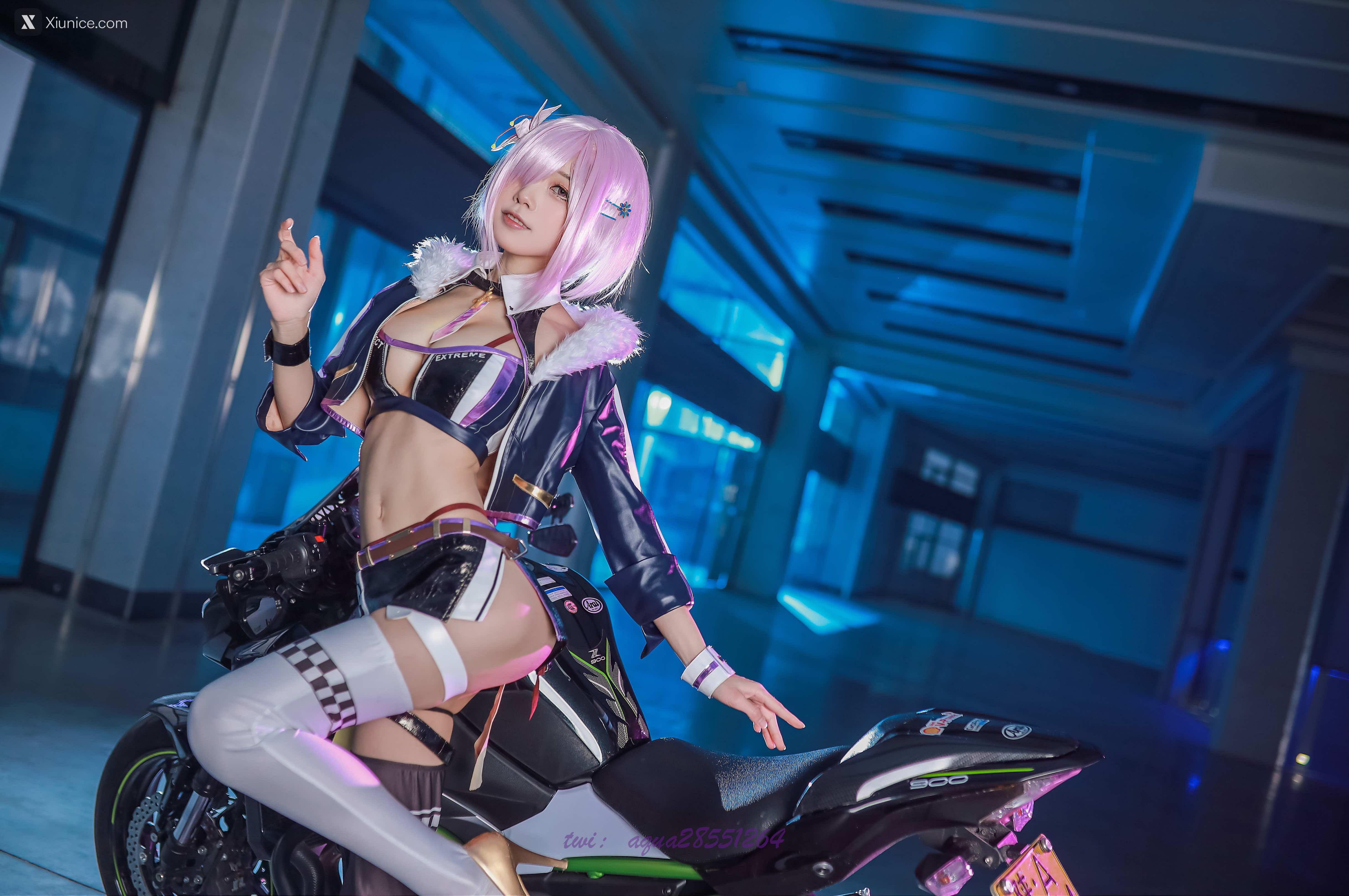 Coser@水淼Aqua – Vol.104 玛修 同人机车装 第12张