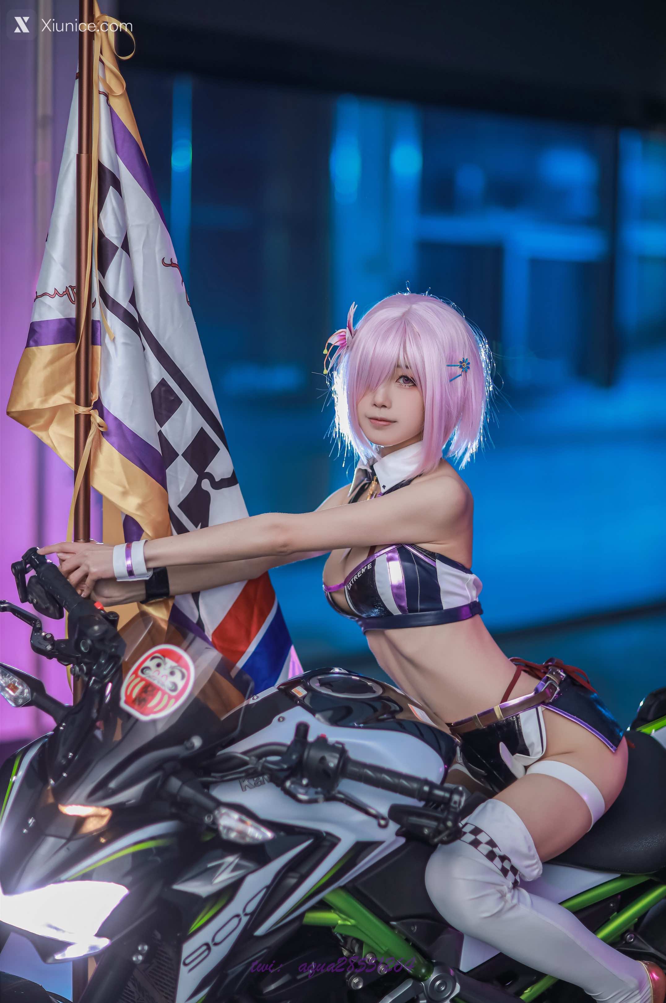Coser@水淼Aqua – Vol.104 玛修 同人机车装 第29张