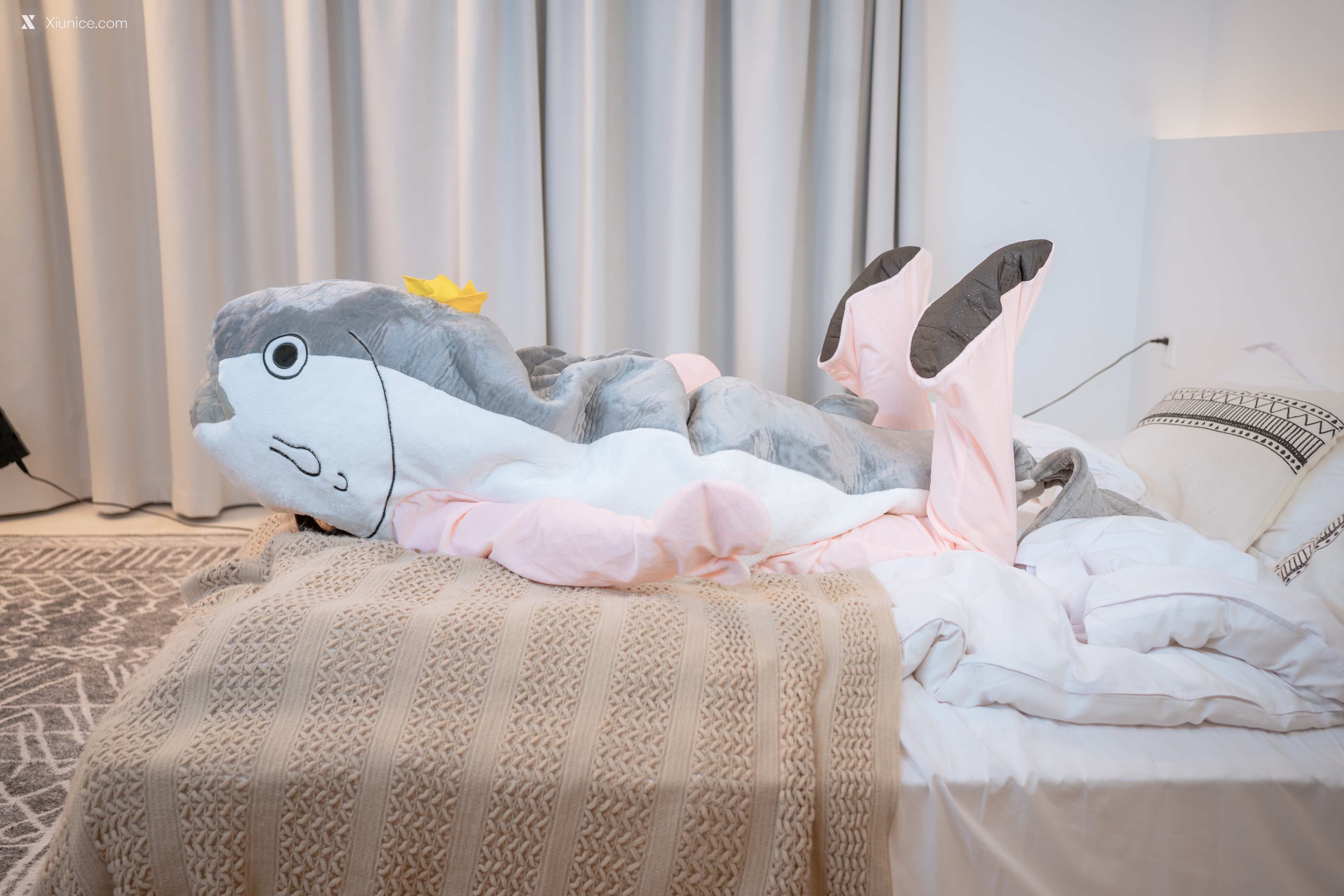 Coser@爆机少女喵小吉 (Nekokoyoshi) 超合金 Naked Fish Suit 第11张