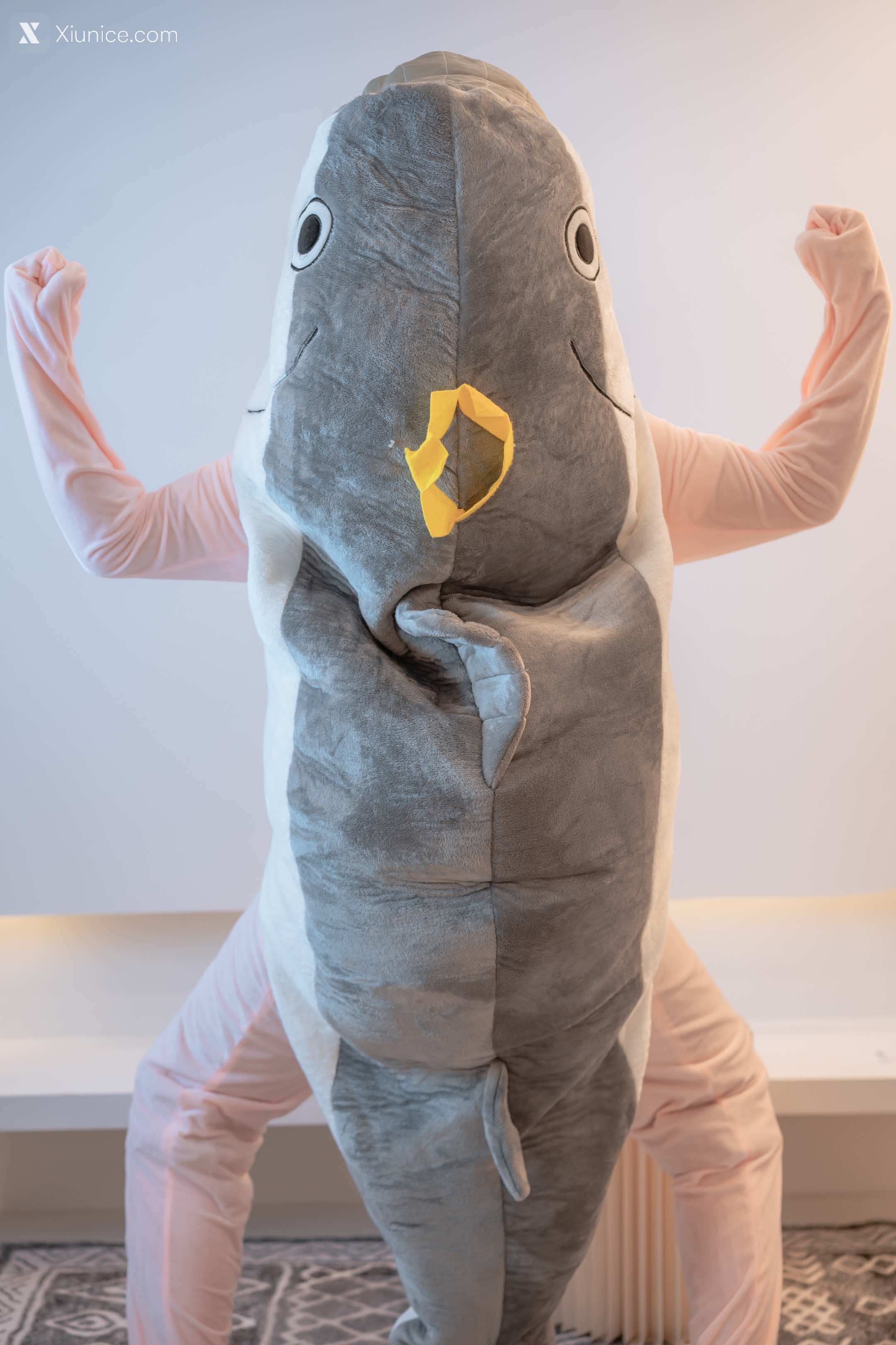 Coser@爆机少女喵小吉 (Nekokoyoshi) 超合金 Naked Fish Suit 第63张