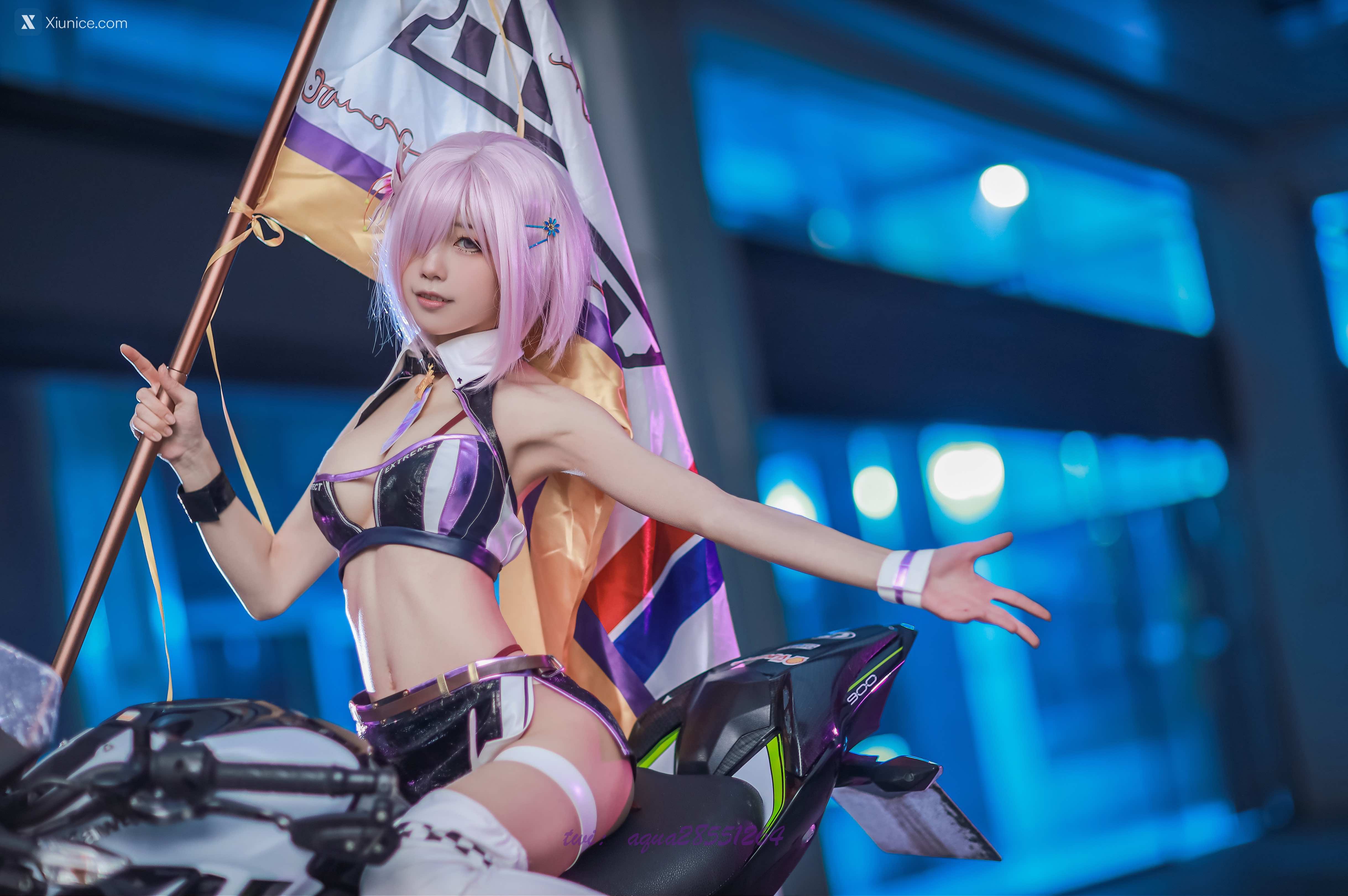 Coser@水淼Aqua – Vol.104 玛修 同人机车装 第27张