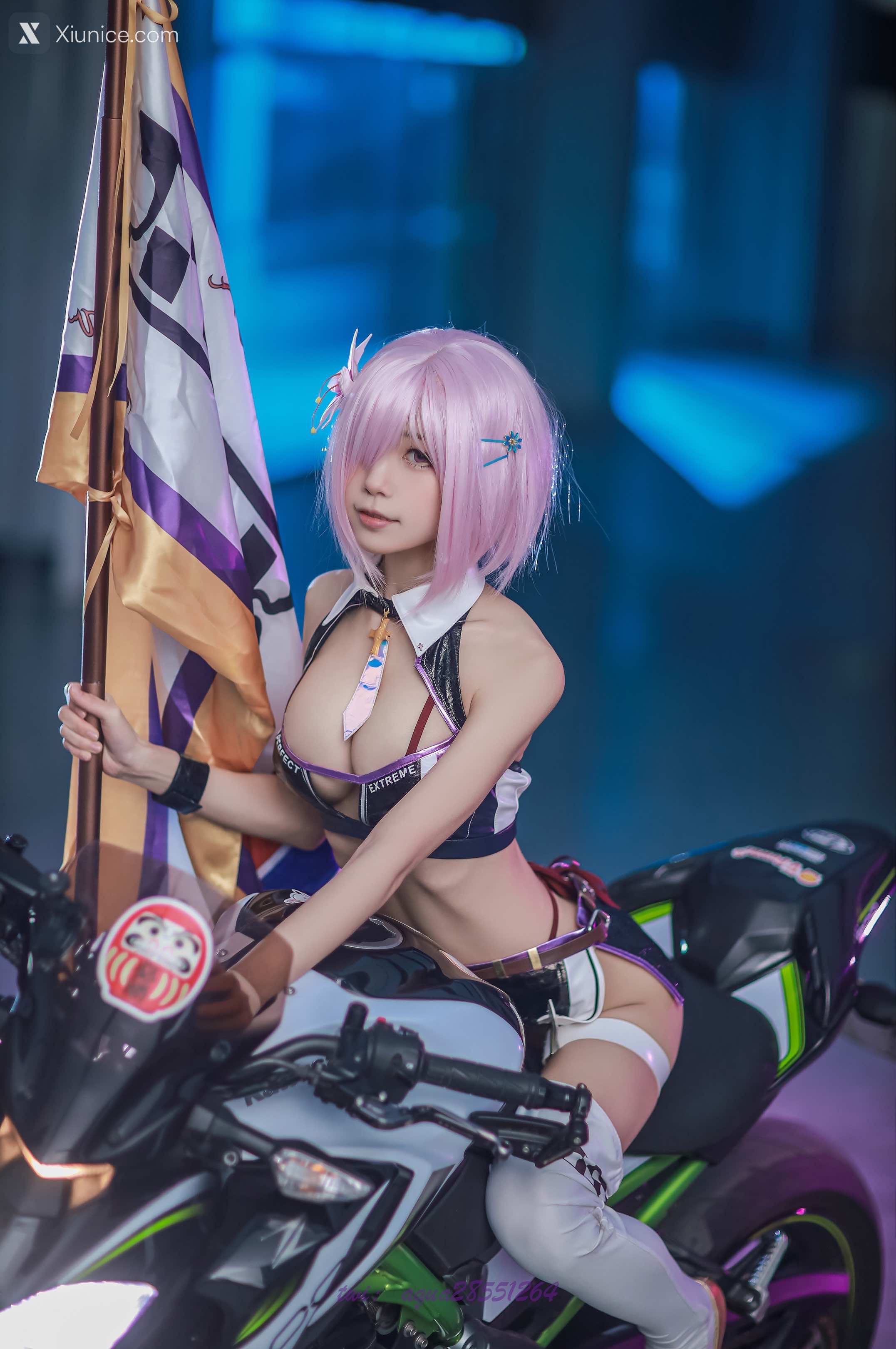 Coser@水淼Aqua – Vol.104 玛修 同人机车装 第28张