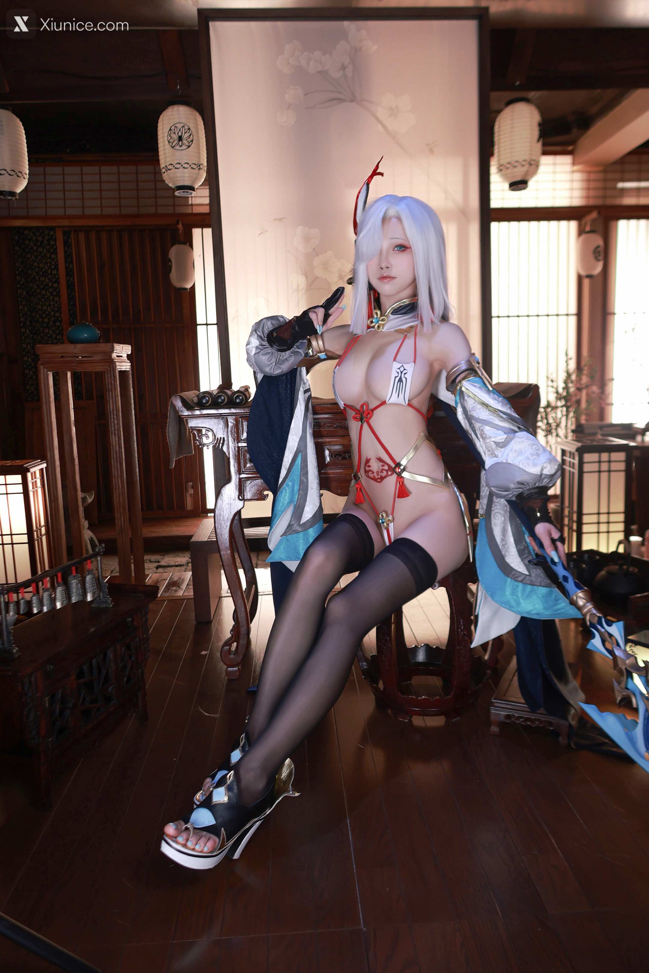 Coser@水淼Aqua – Vol.116 原神 申鹤 第31张
