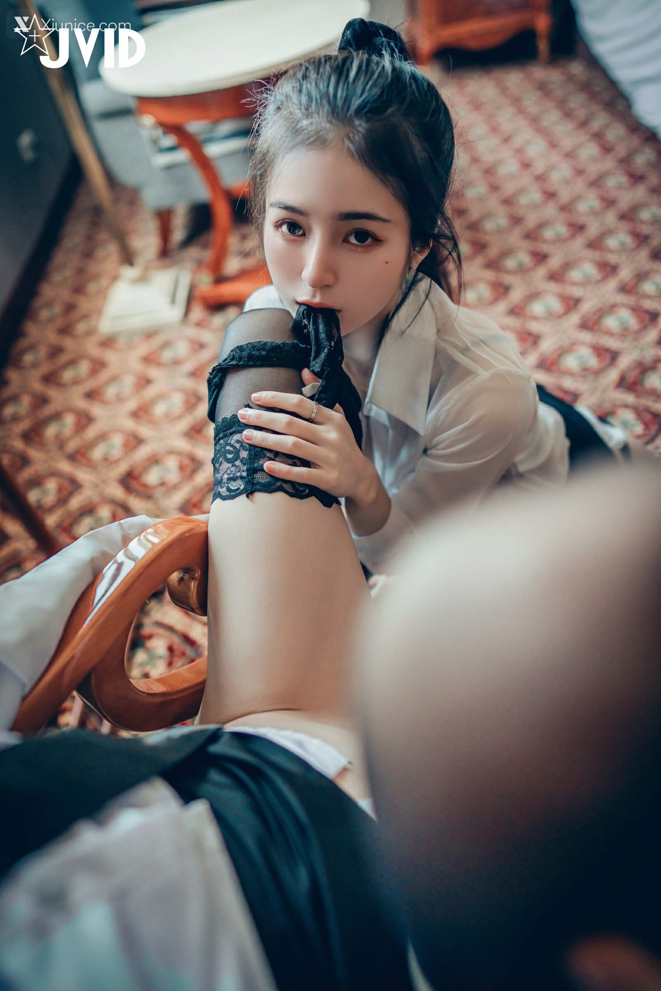 JVID – 飘&辰辰 – 磨豆腐口交愛撫騎乘 第19张