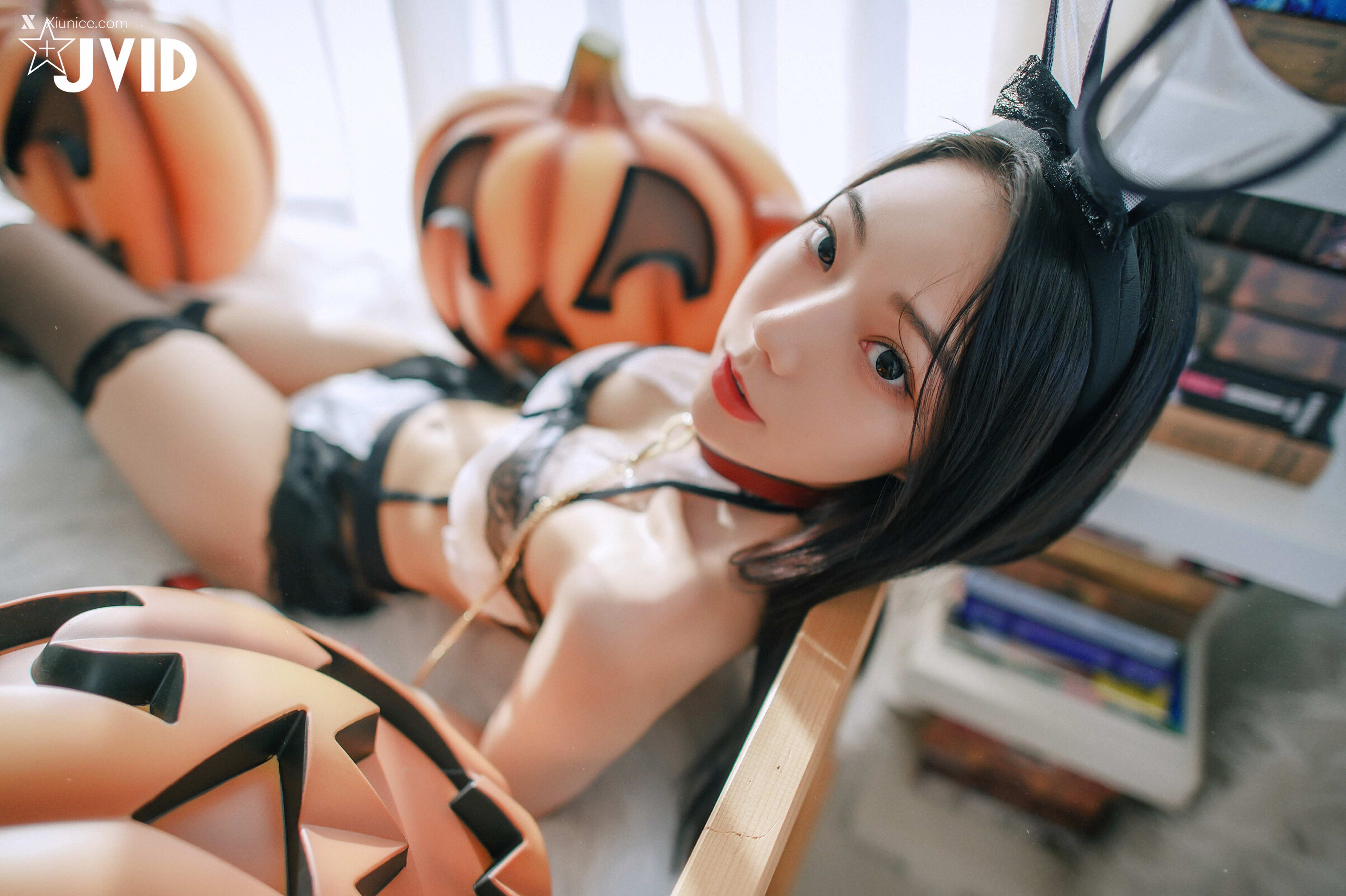 JVID – 啾啾-学妹化身恶魔兔兔 第39张