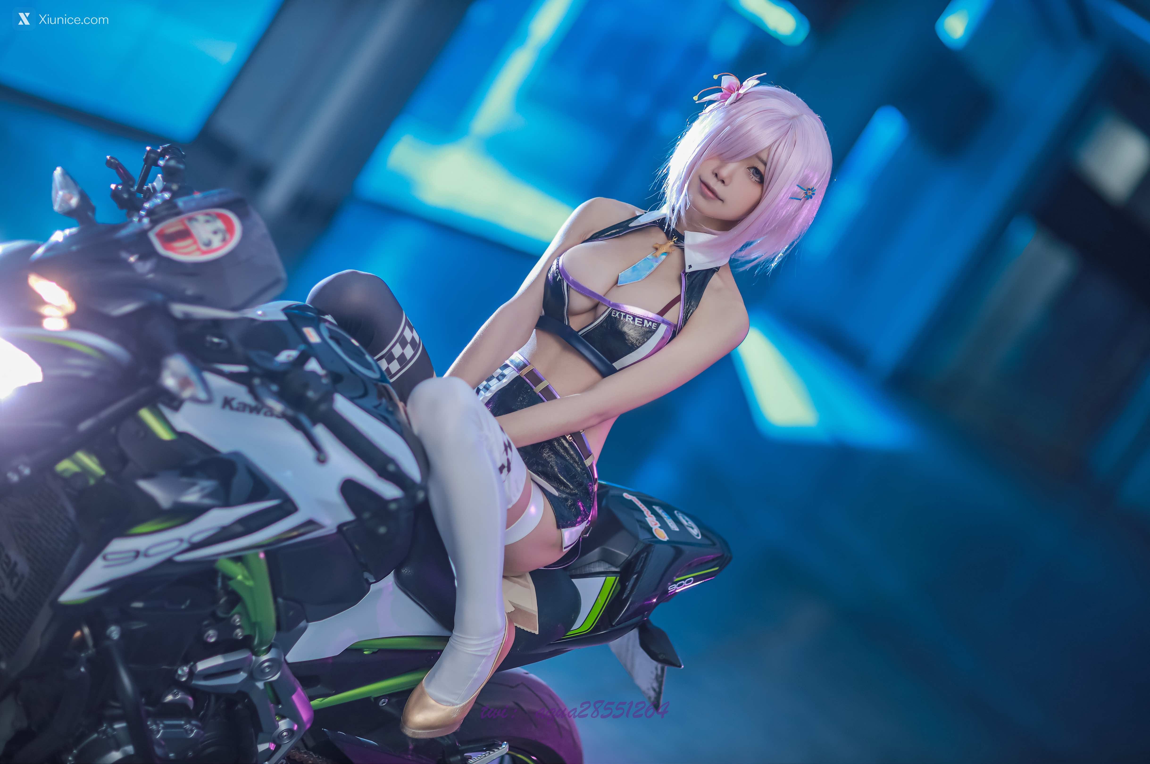 Coser@水淼Aqua – Vol.104 玛修 同人机车装 第17张
