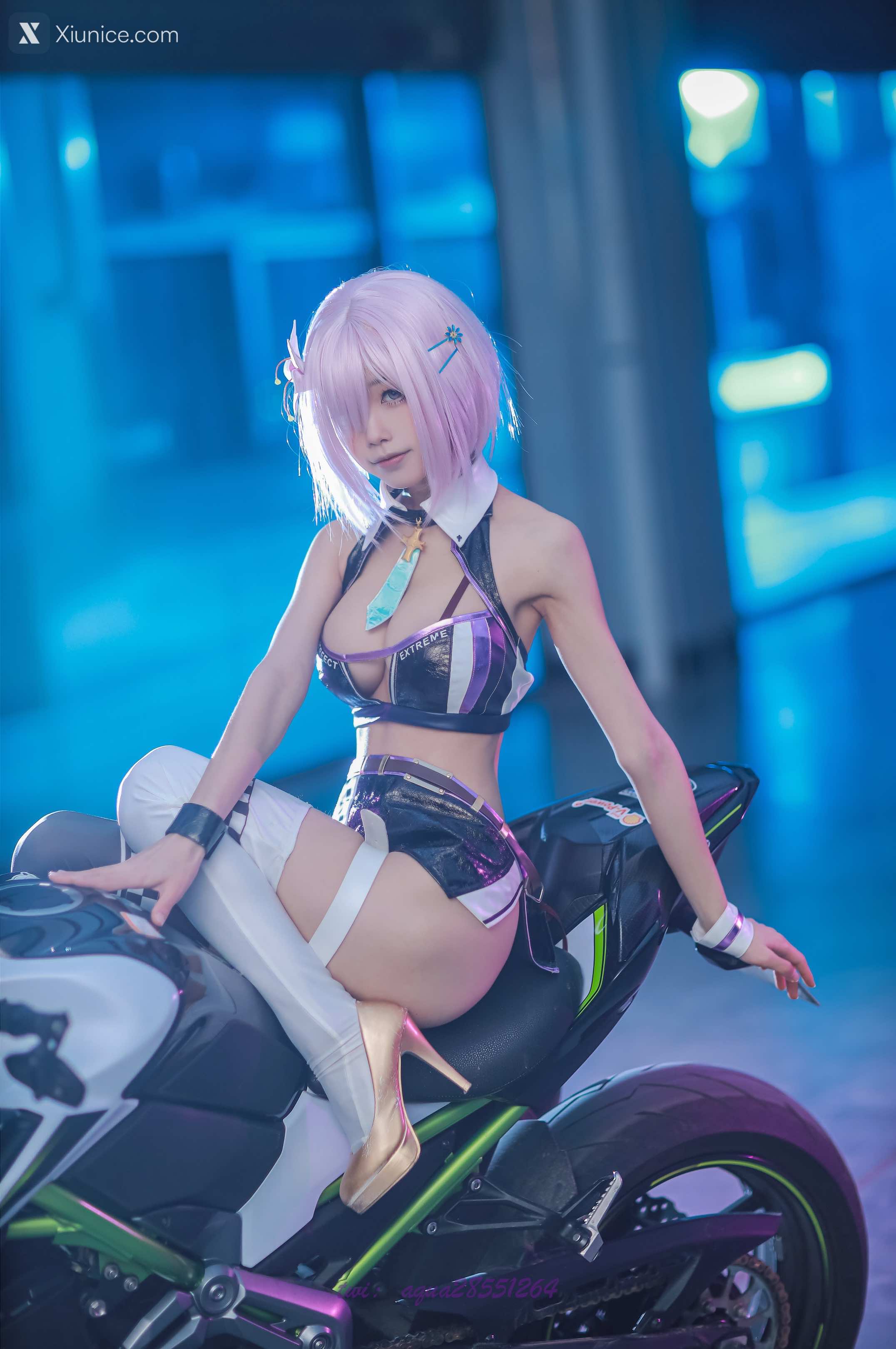 Coser@水淼Aqua – Vol.104 玛修 同人机车装 第18张