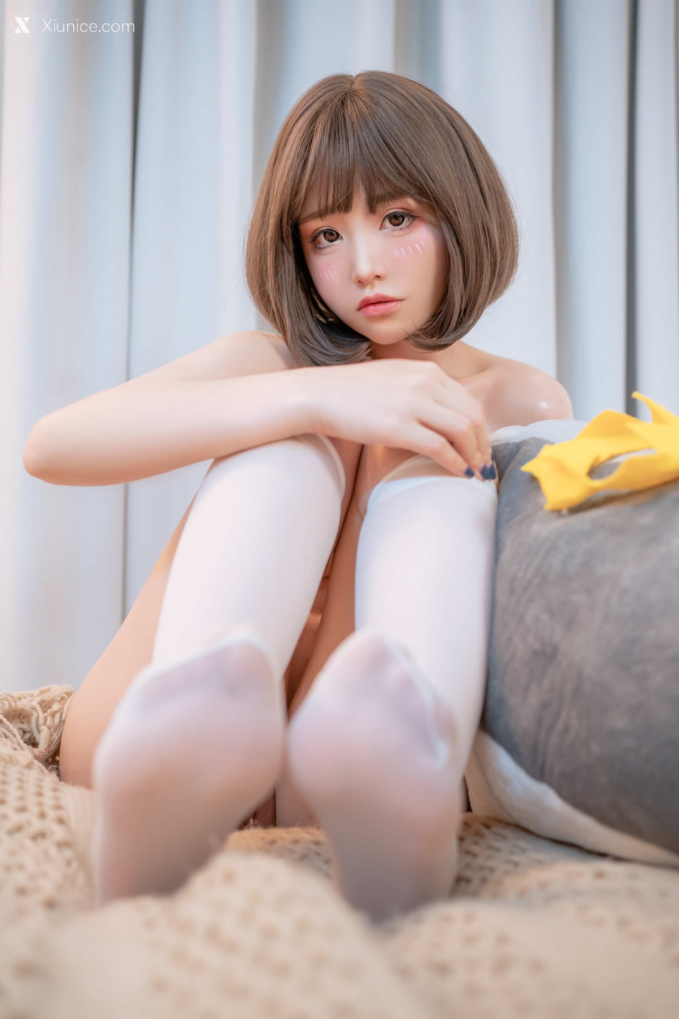 Coser@爆机少女喵小吉 (Nekokoyoshi) 超合金 Naked Fish Suit 第22张