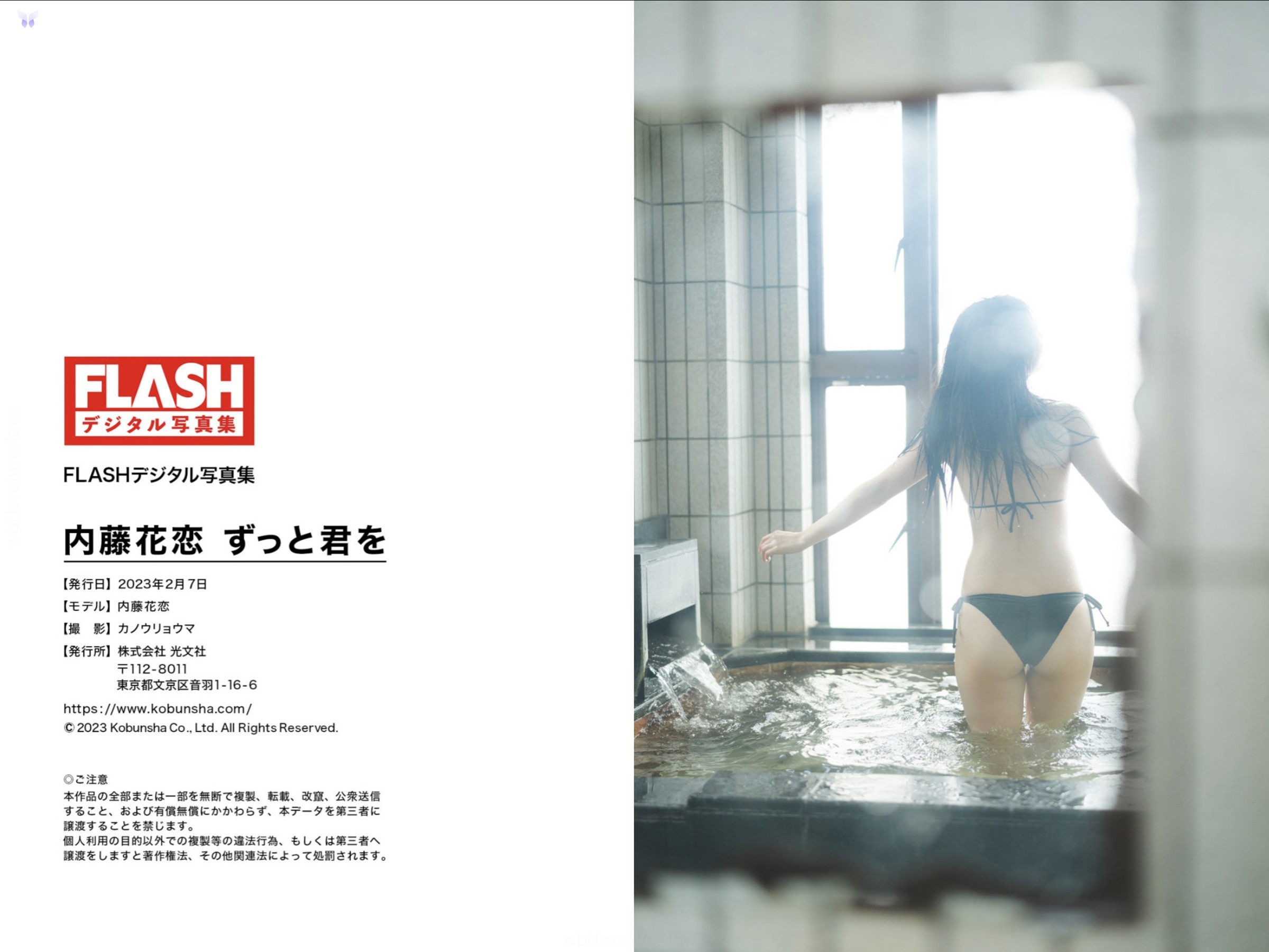 内藤花恋 – FLASHテシタル写真集 すっと君を 第45张