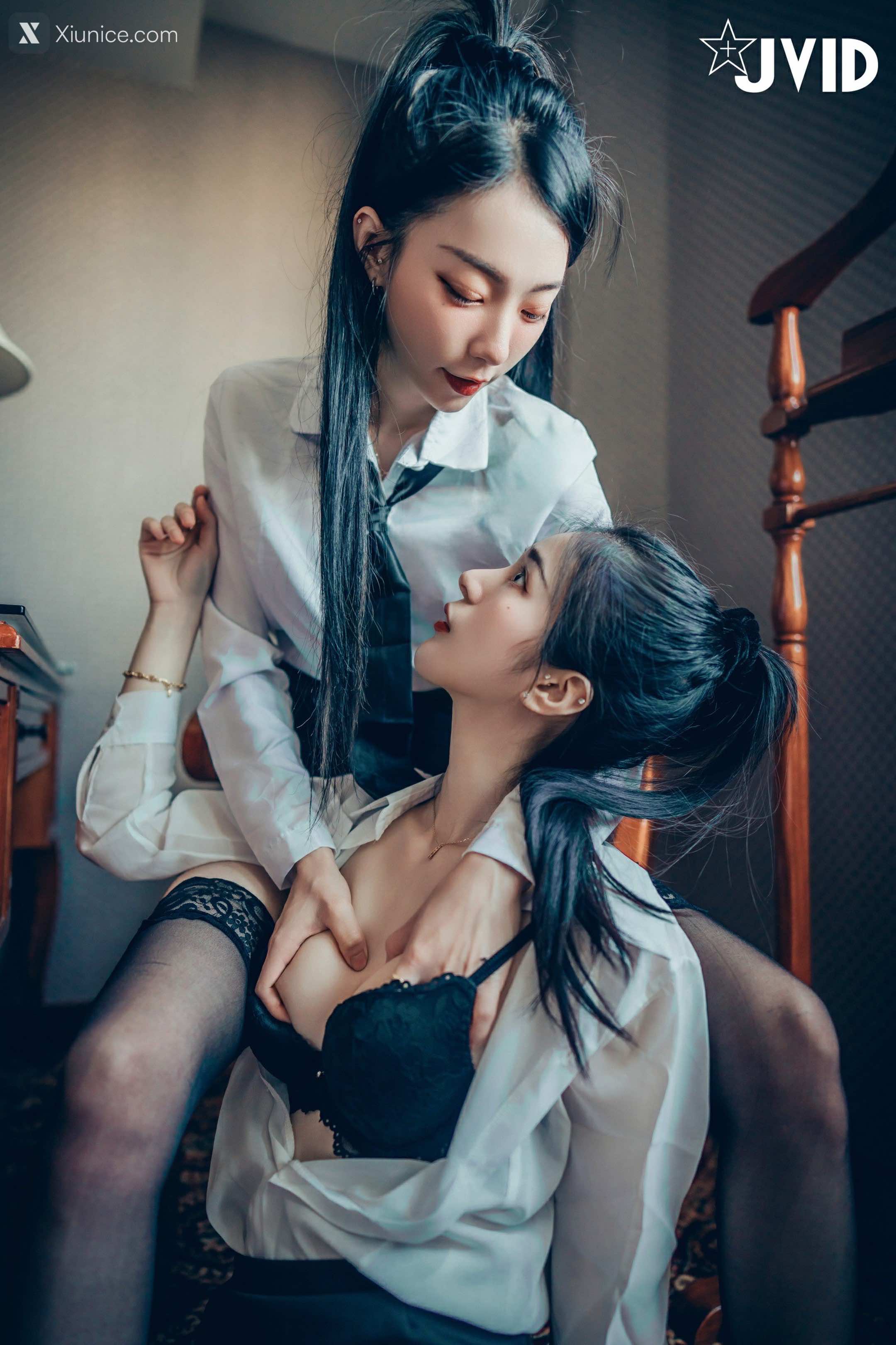 JVID – 飘&辰辰 – 磨豆腐口交愛撫騎乘 第54张