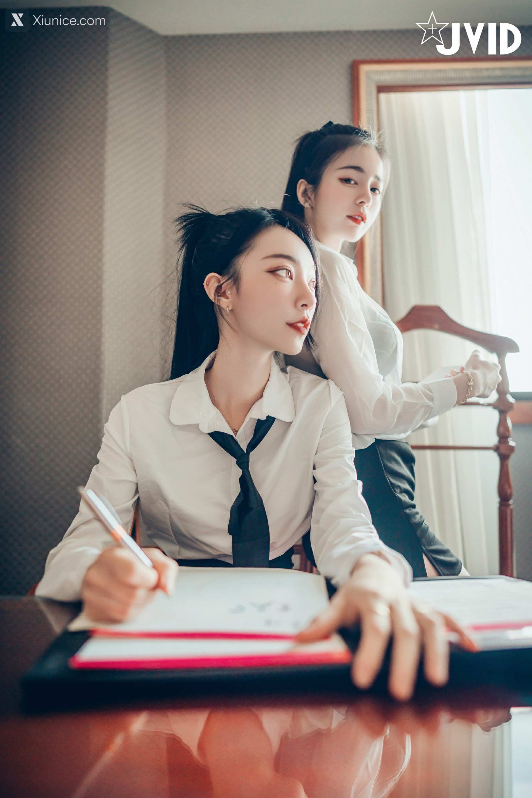 JVID – 飘&辰辰 – 磨豆腐口交愛撫騎乘 第122张