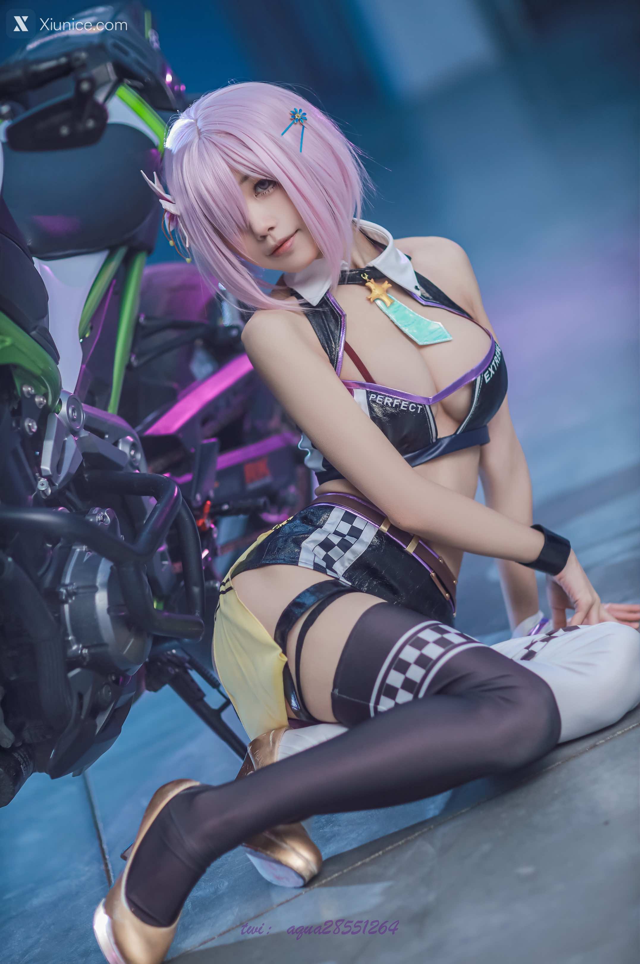 Coser@水淼Aqua – Vol.104 玛修 同人机车装 第22张