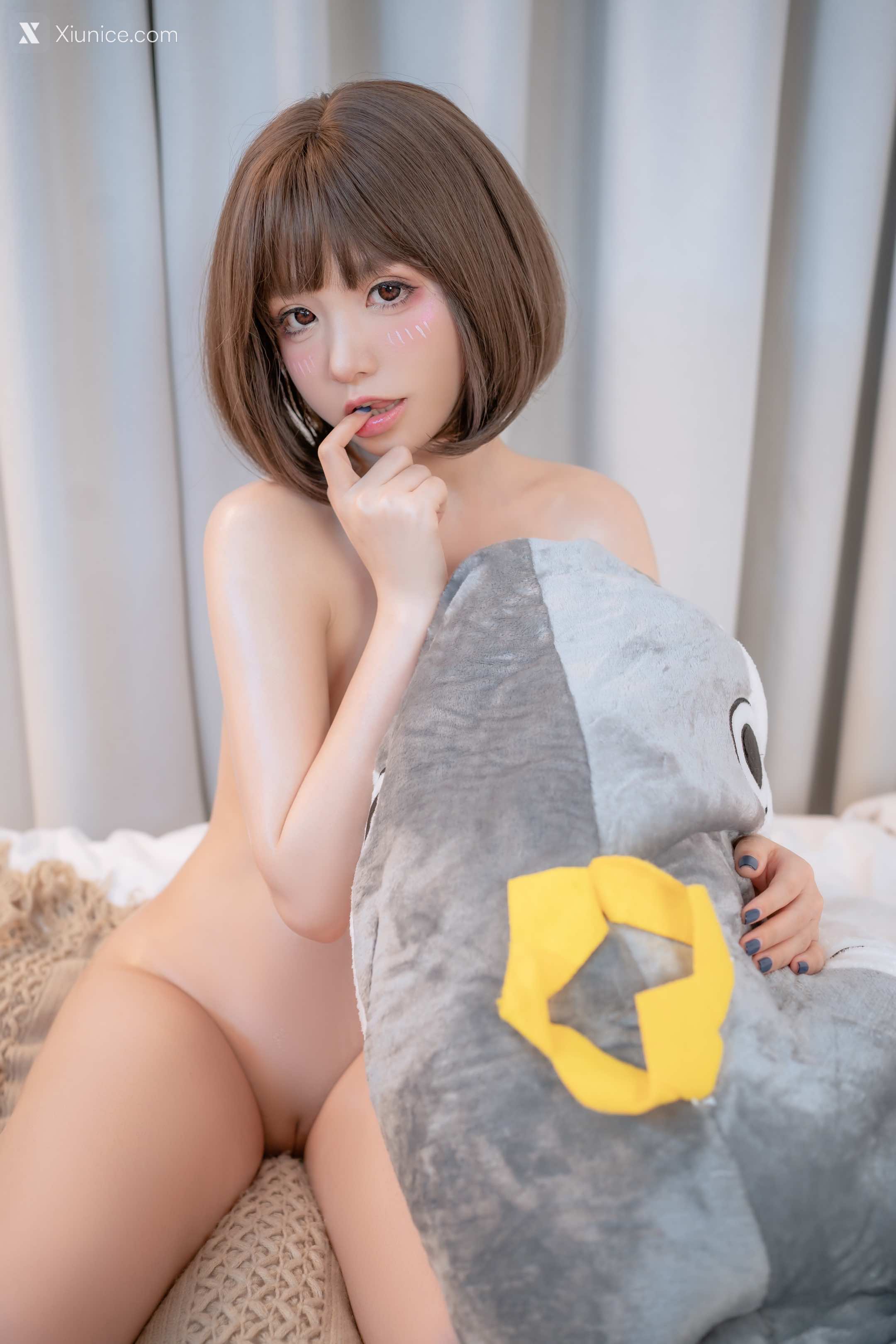 Coser@爆机少女喵小吉 (Nekokoyoshi) 超合金 Naked Fish Suit 第20张
