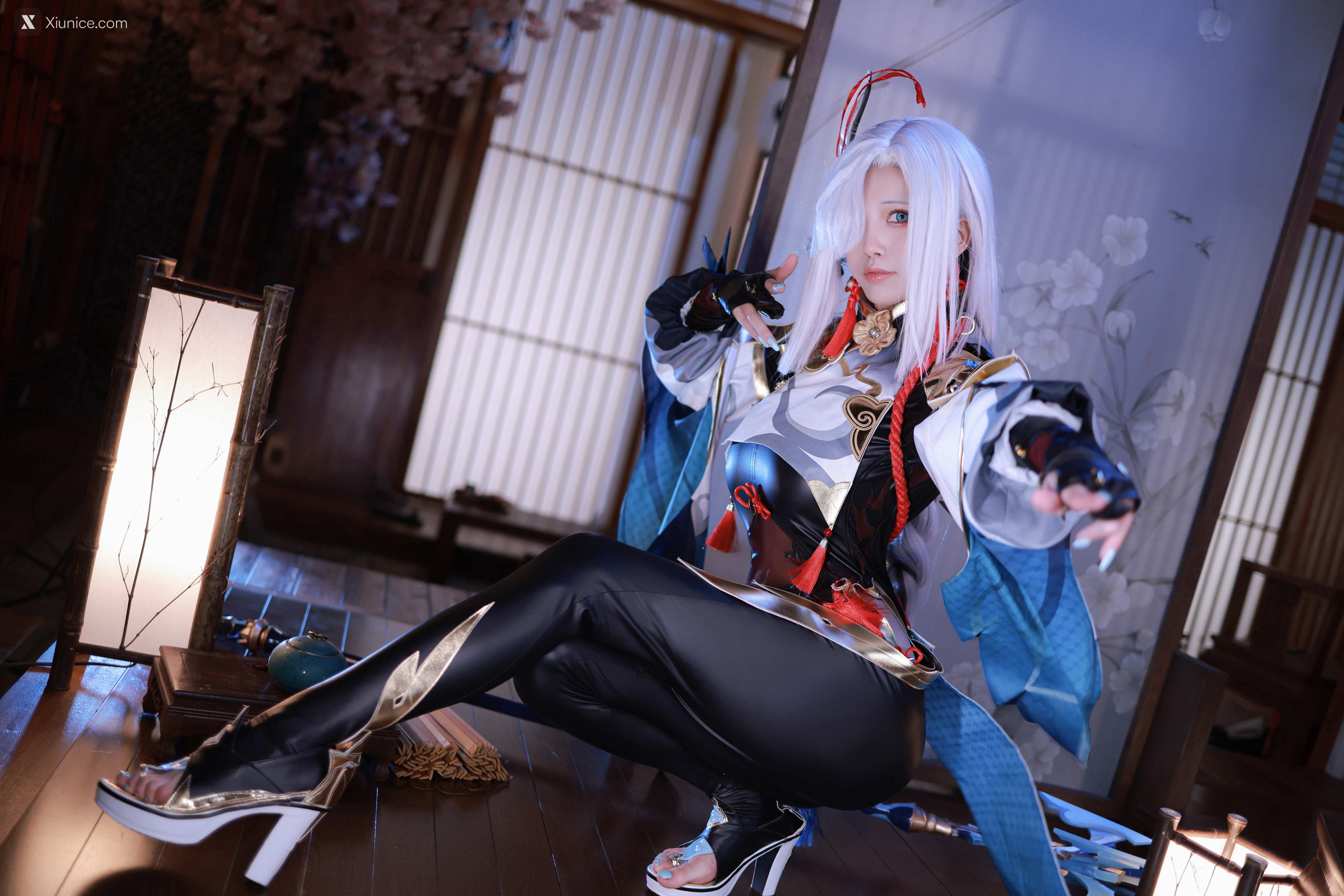 Coser@水淼Aqua – Vol.116 原神 申鹤 第16张