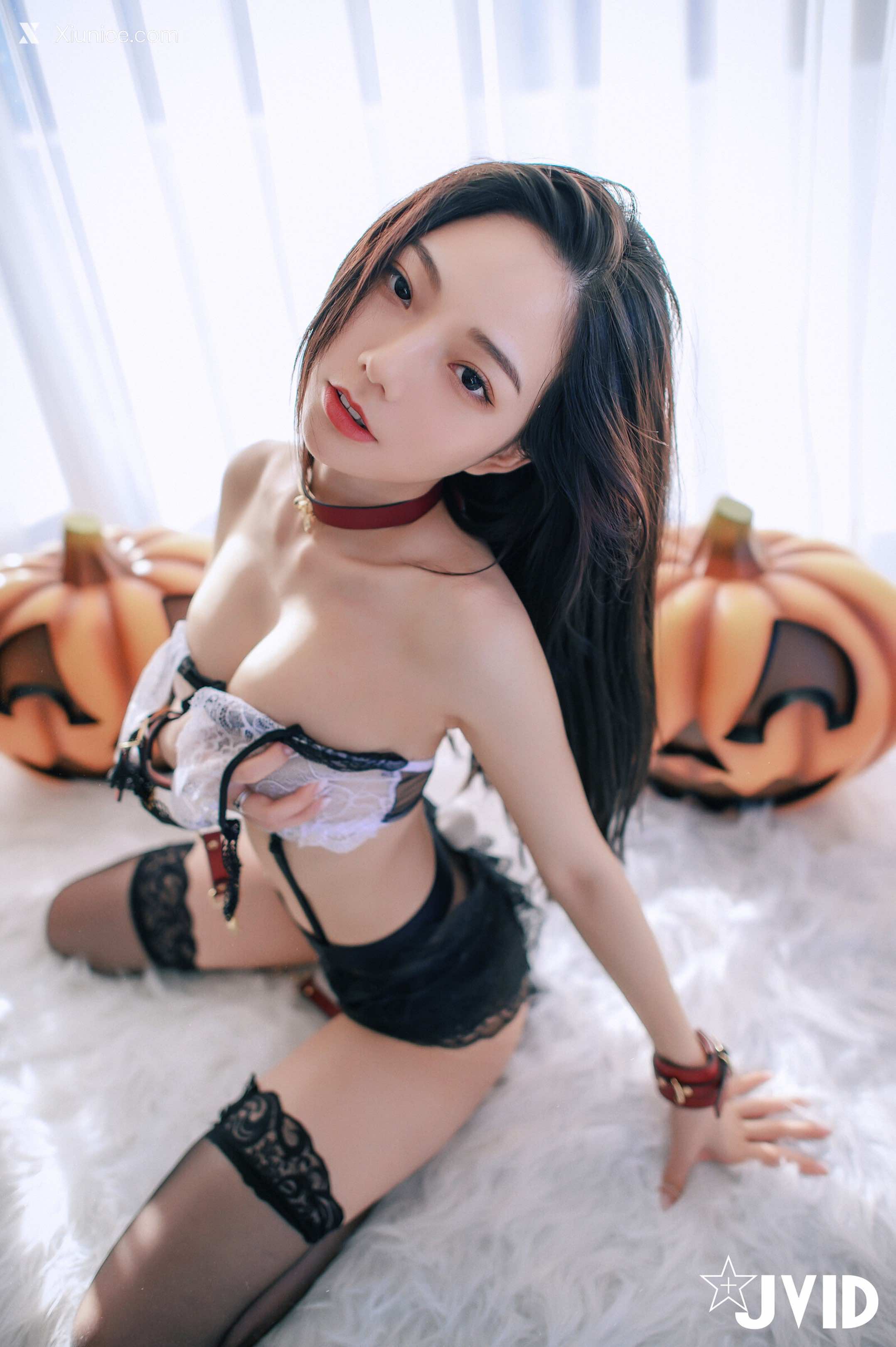 JVID – 啾啾-学妹化身恶魔兔兔 第8张