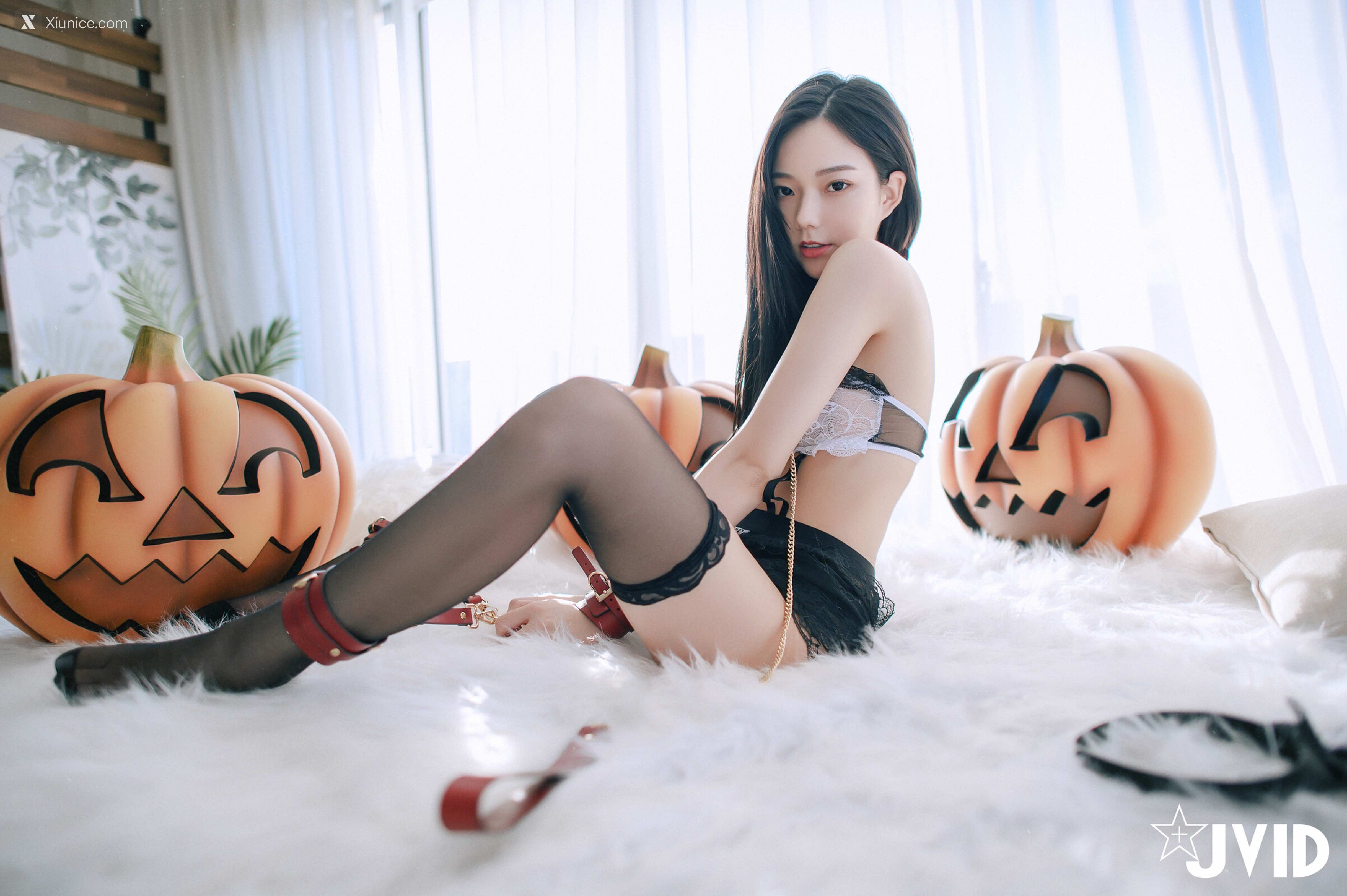 JVID – 啾啾-学妹化身恶魔兔兔 第34张