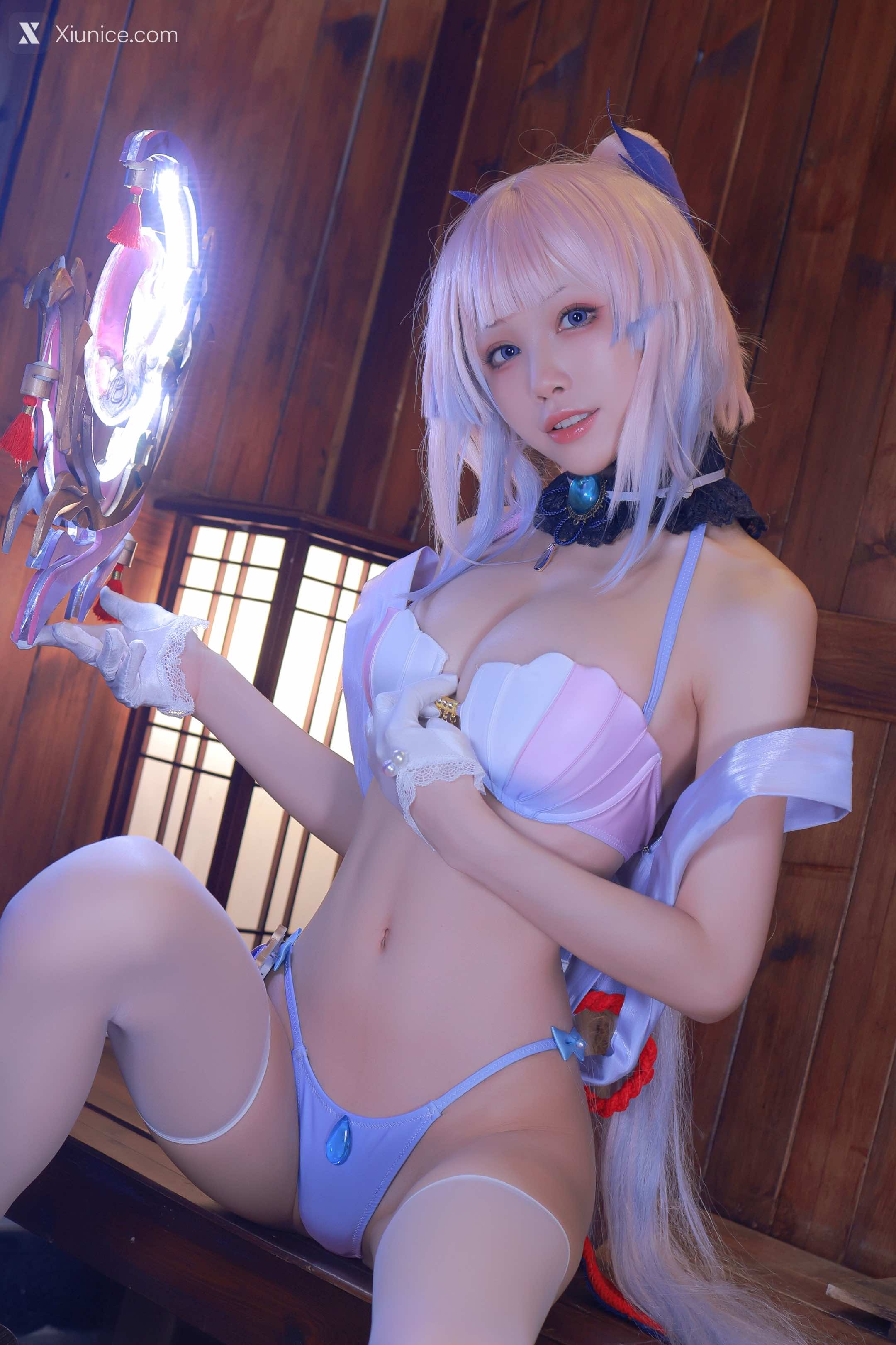 Coser@水淼Aqua – Vol.111 珊瑚宫心海 第31张