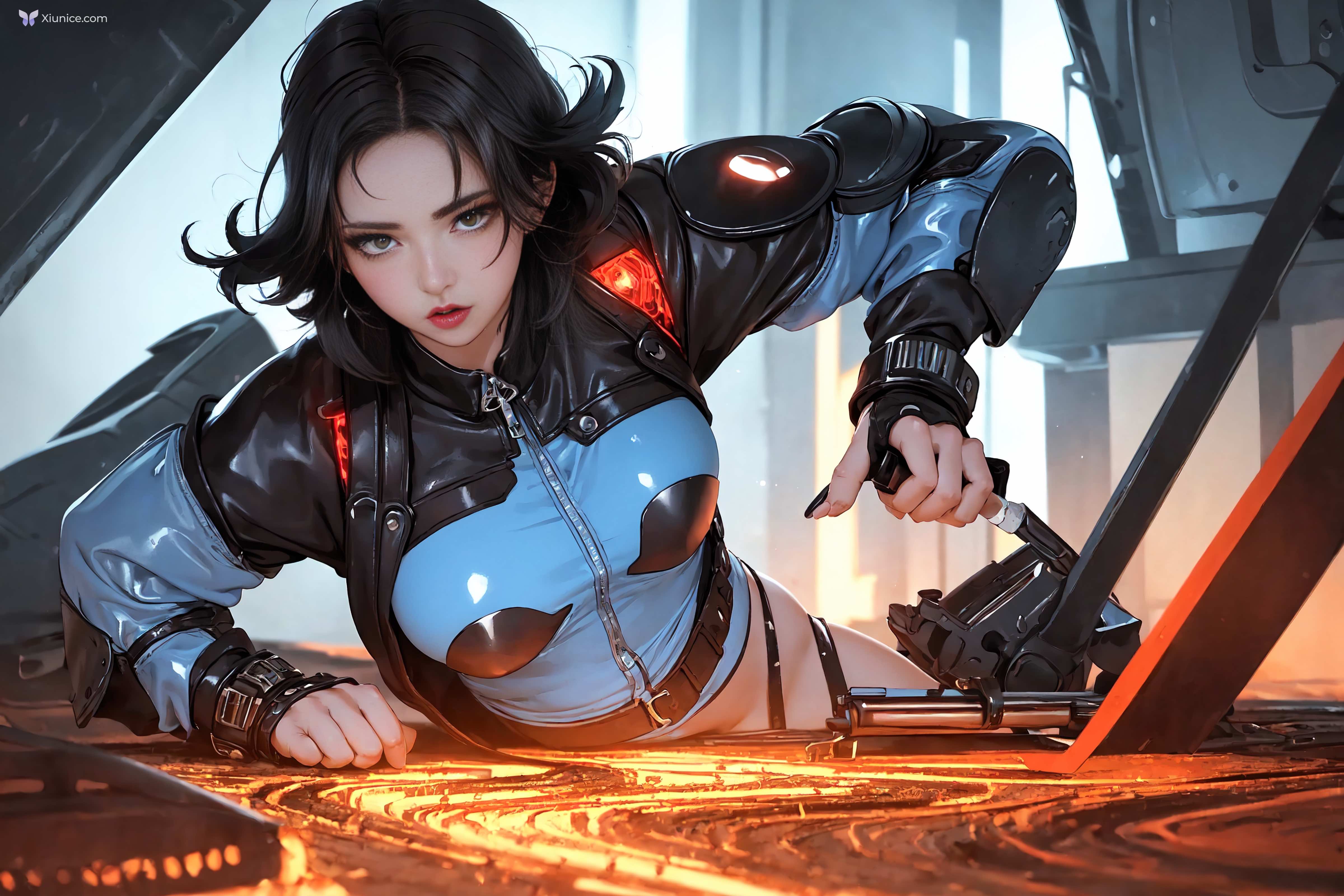 AI Girl 赛博少女墨迹 第12张