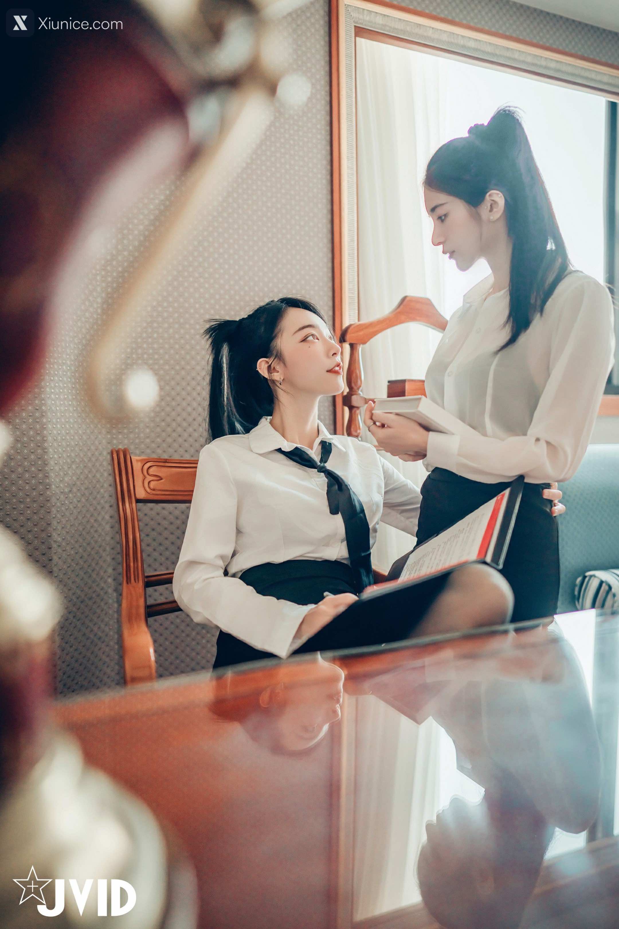 JVID – 飘&辰辰 – 磨豆腐口交愛撫騎乘 第161张
