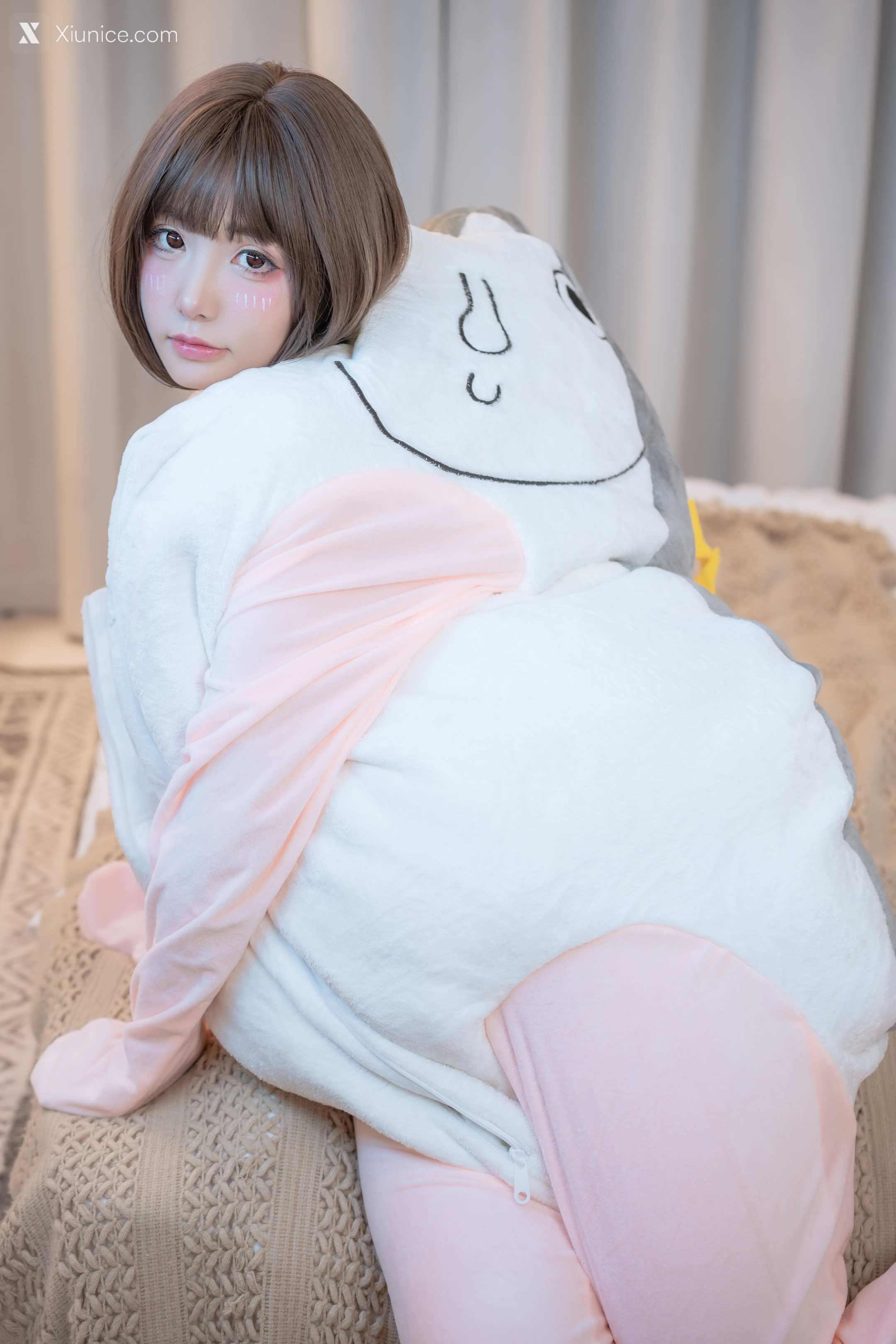 Coser@爆机少女喵小吉 (Nekokoyoshi) 超合金 Naked Fish Suit 第57张