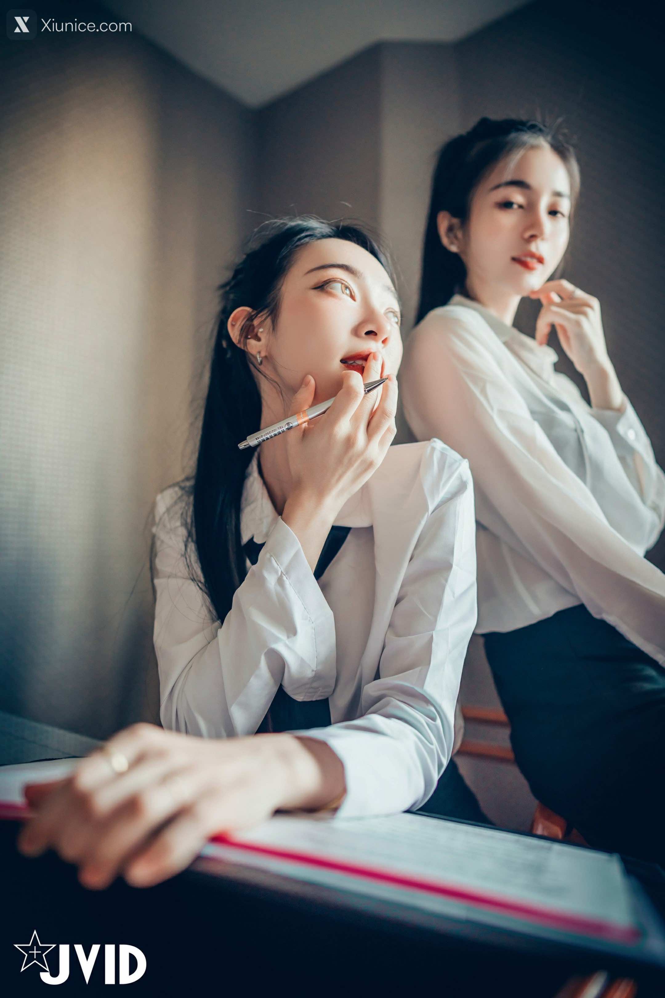 JVID – 飘&辰辰 – 磨豆腐口交愛撫騎乘 第75张