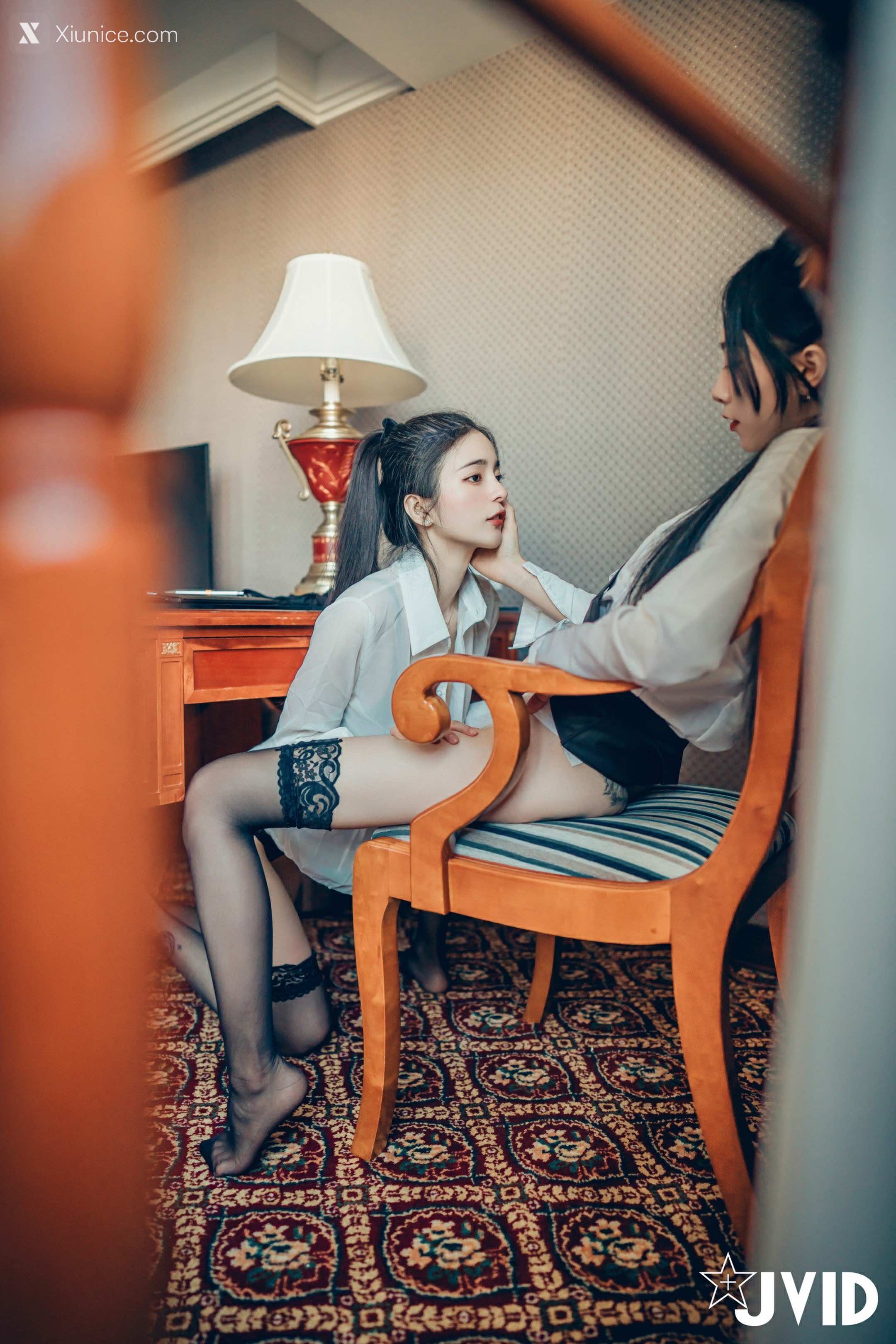 JVID – 飘&辰辰 – 磨豆腐口交愛撫騎乘 第57张