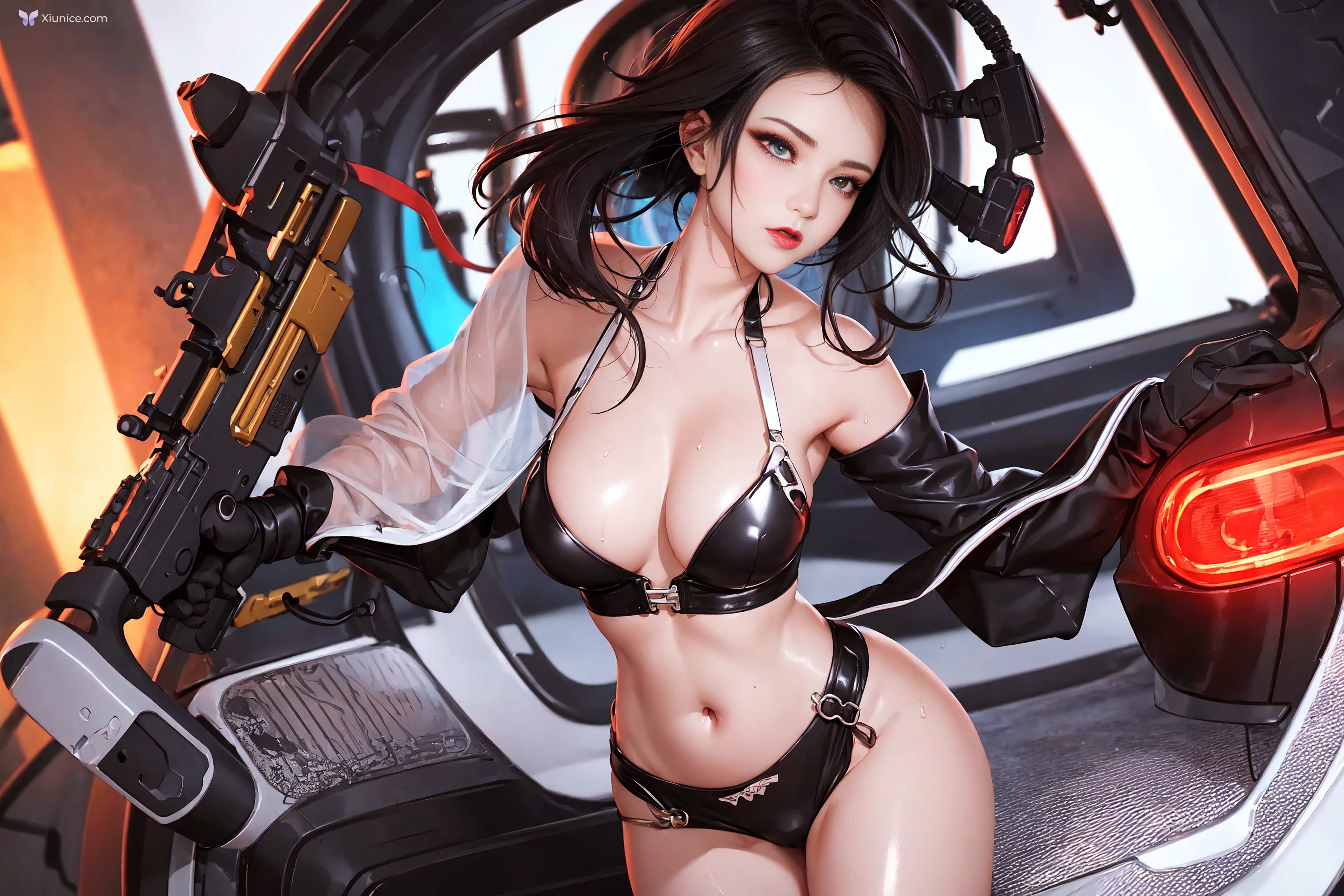 AI Girl 赛博少女墨迹 第13张